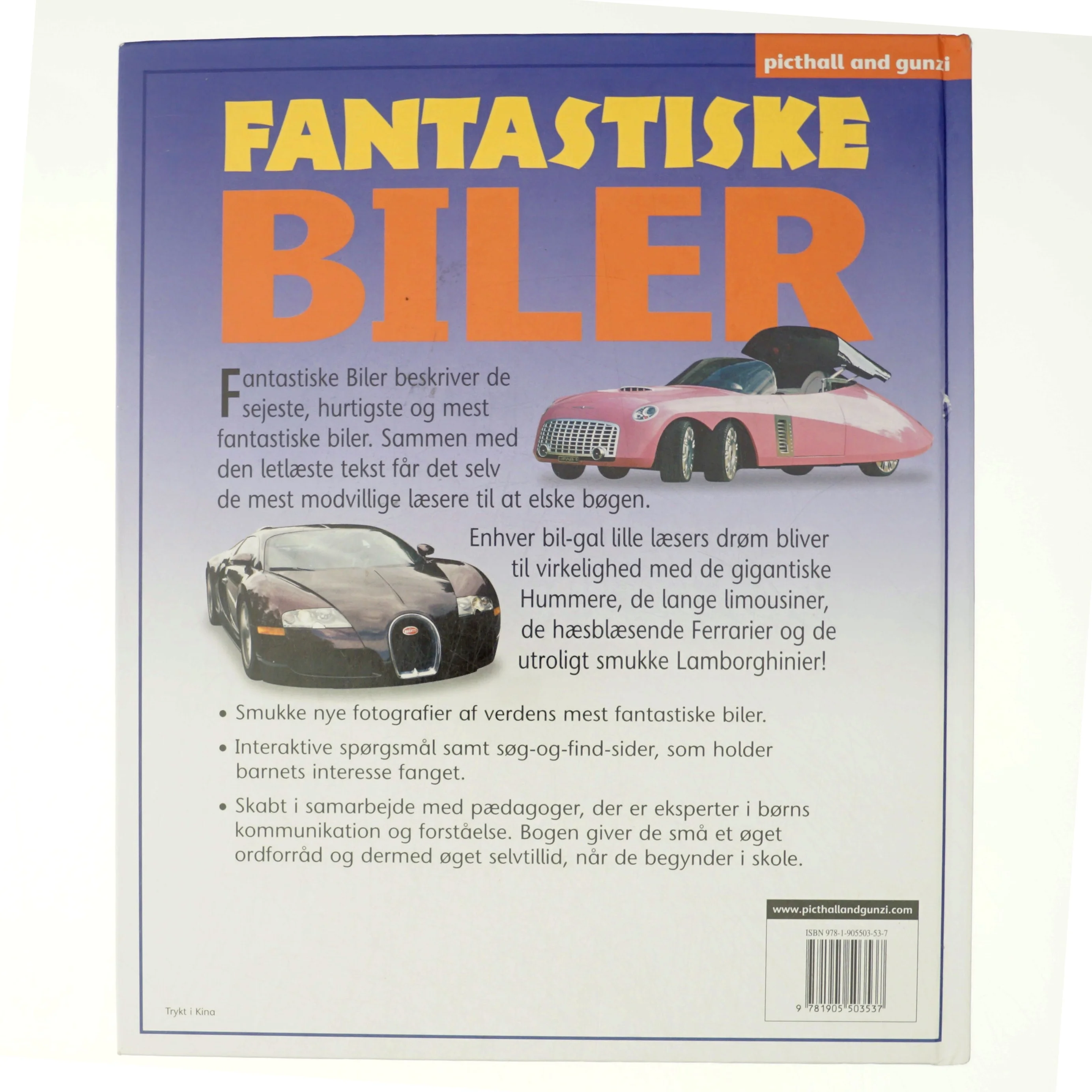 Fantastiske biler af Christiane Gunzi (Bog)