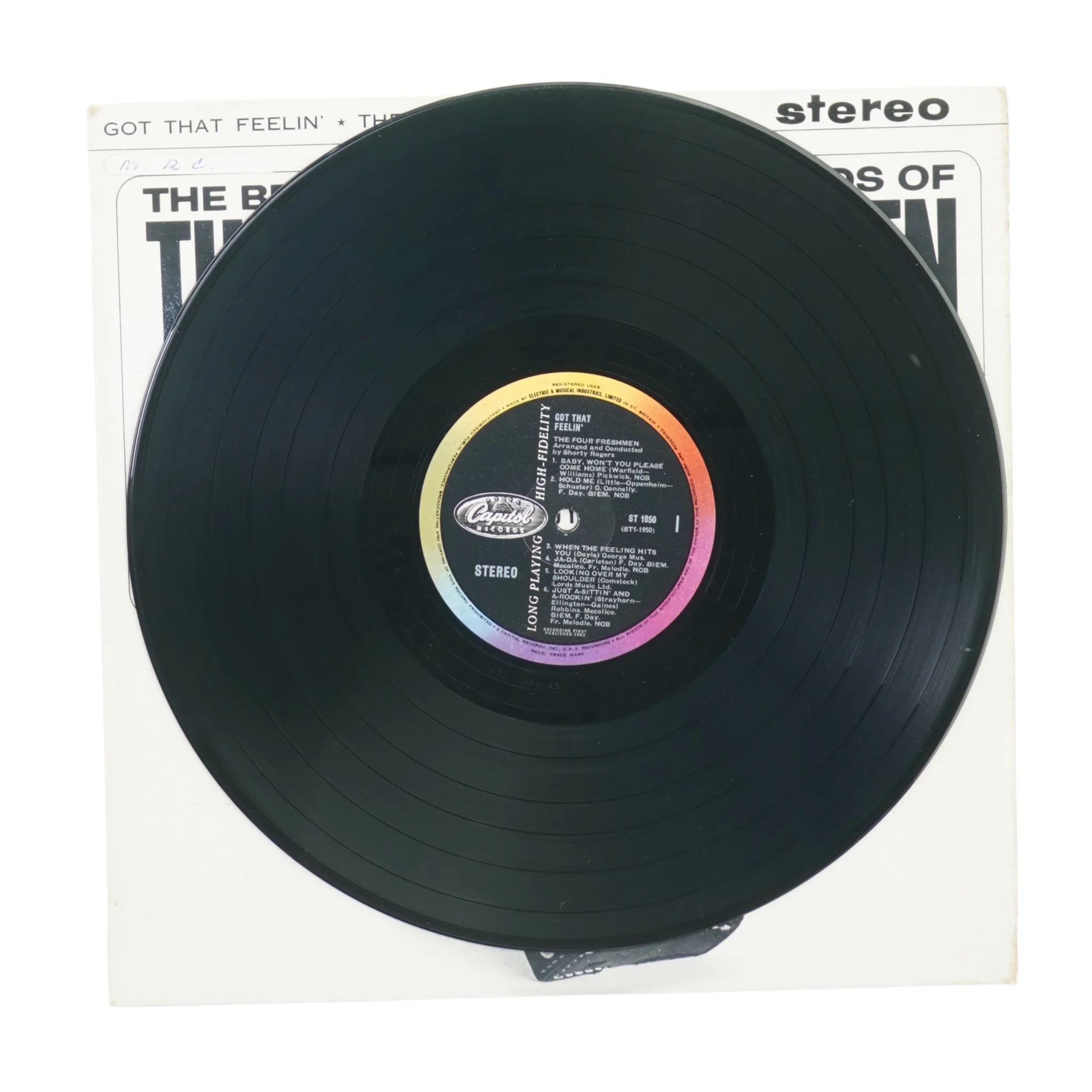 The four freshmen, Got that feelin´ fra Carl Records (str. 30 cm)