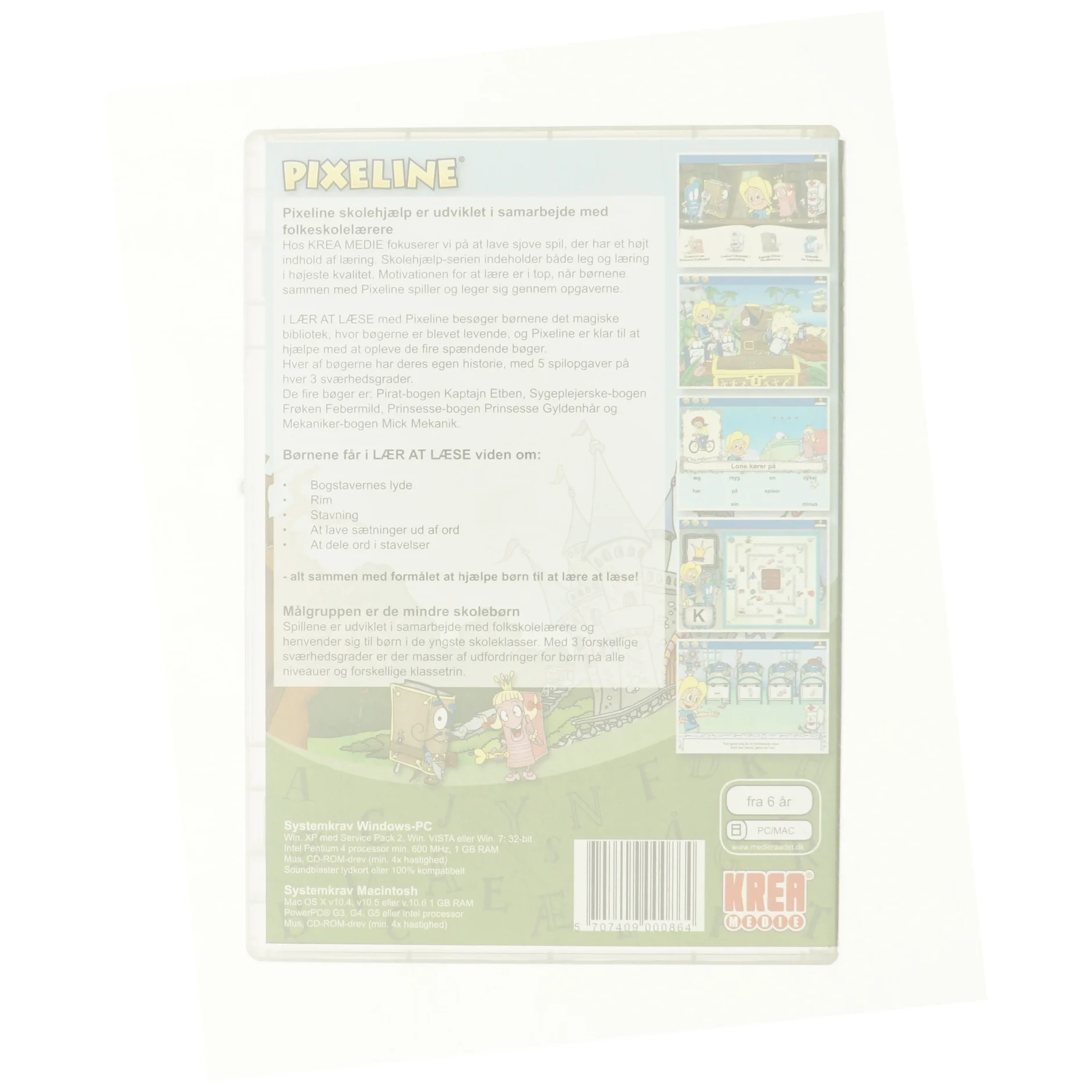 Pixeline Skolehjælp - Lær at Læse