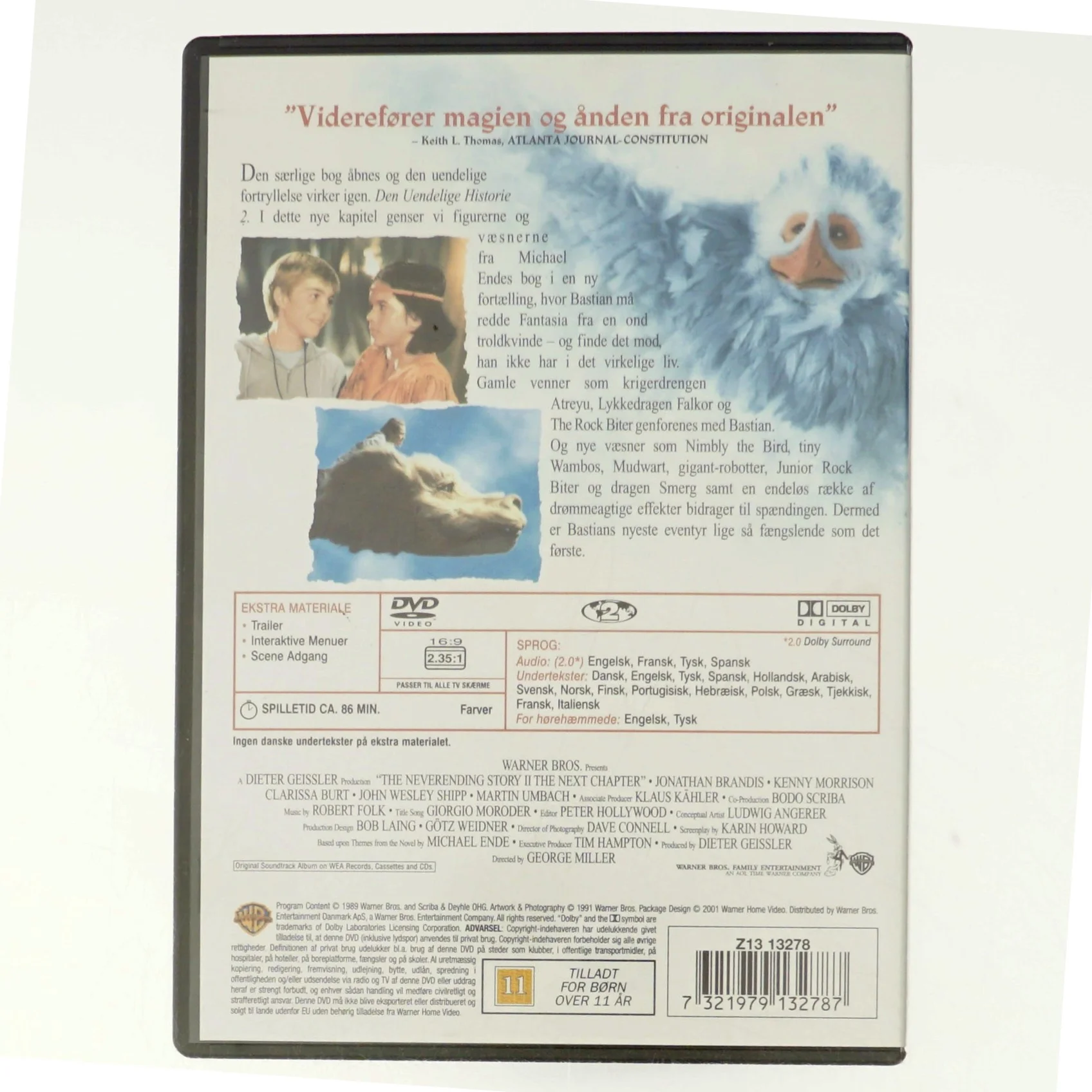 En Uendelige Historie 2 (dvd)