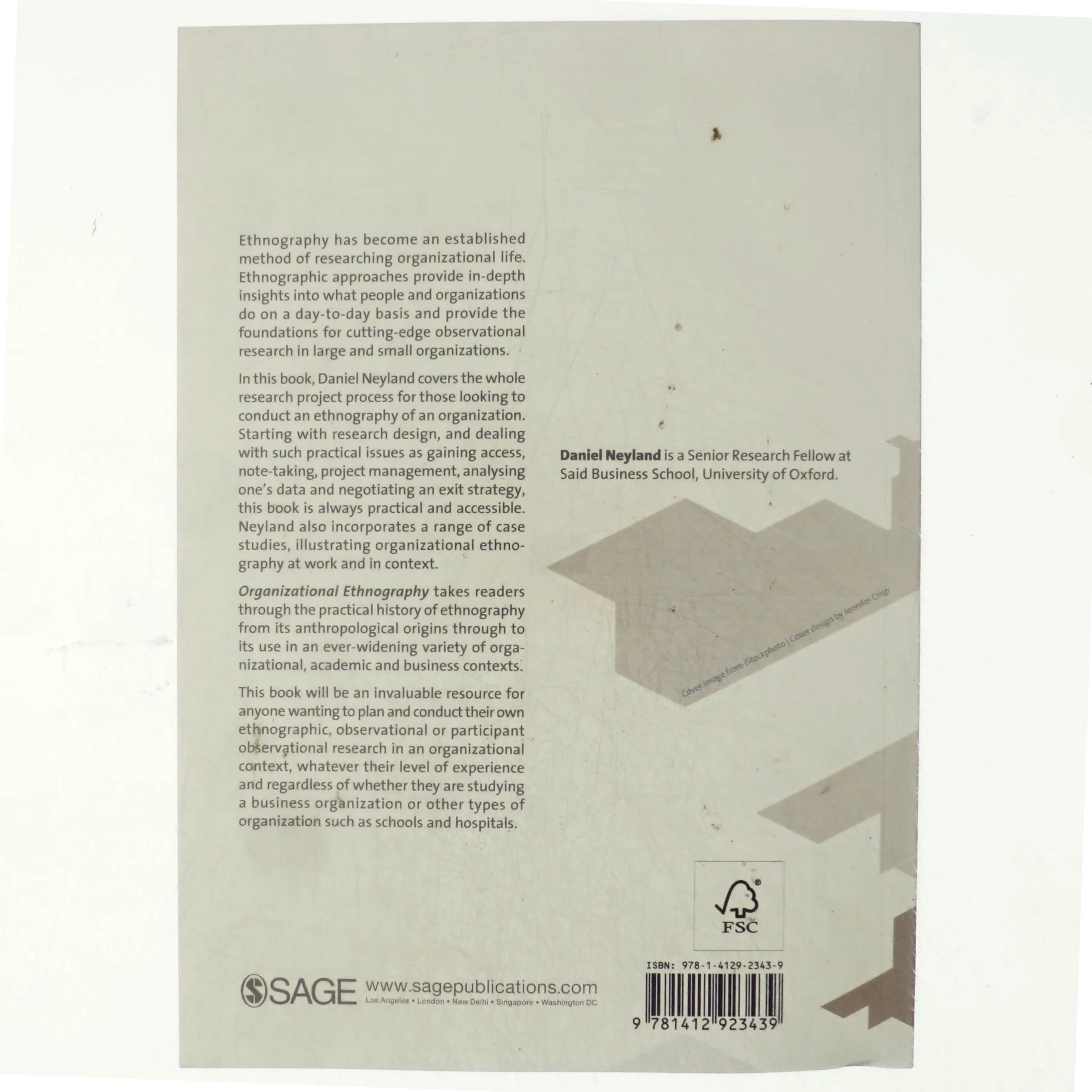 Organizational ethnography af Daniel Neyland (1973-) (Bog)