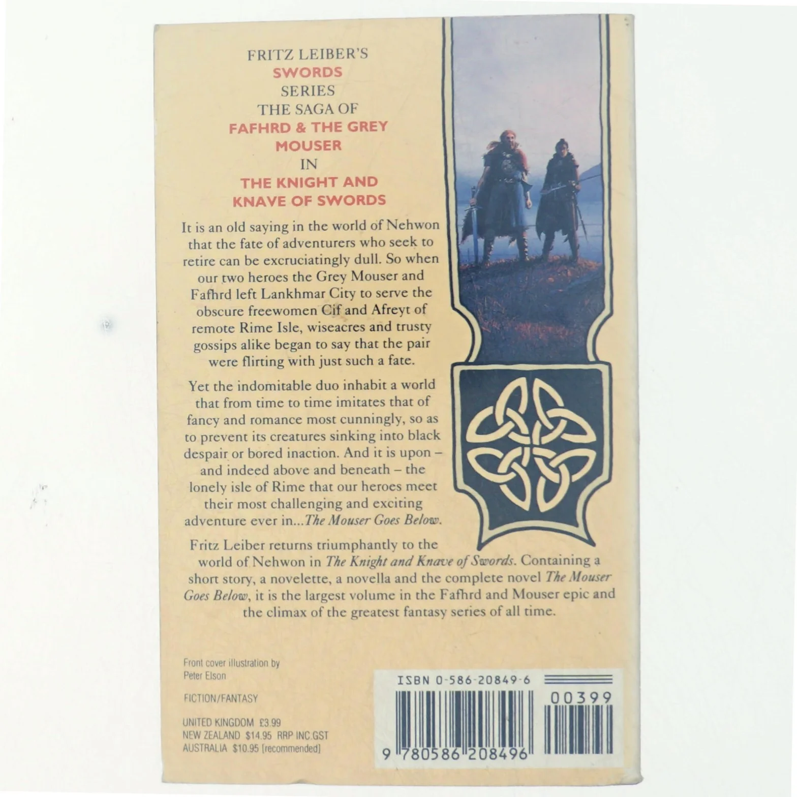 The Knight and Knave of Swords af Fritz Leiber (Bog)