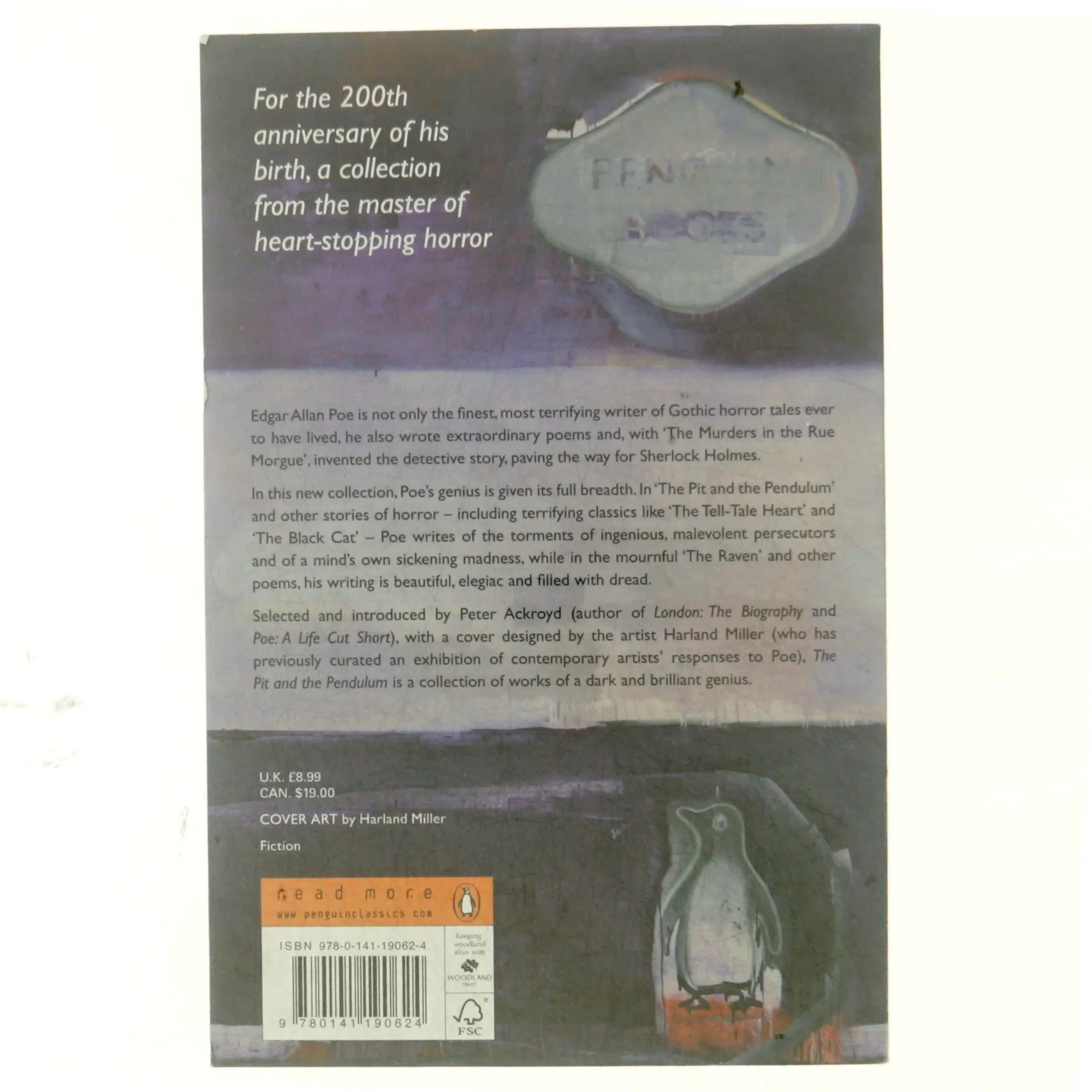 The Pit and the pendulum, edgar Allan Poe