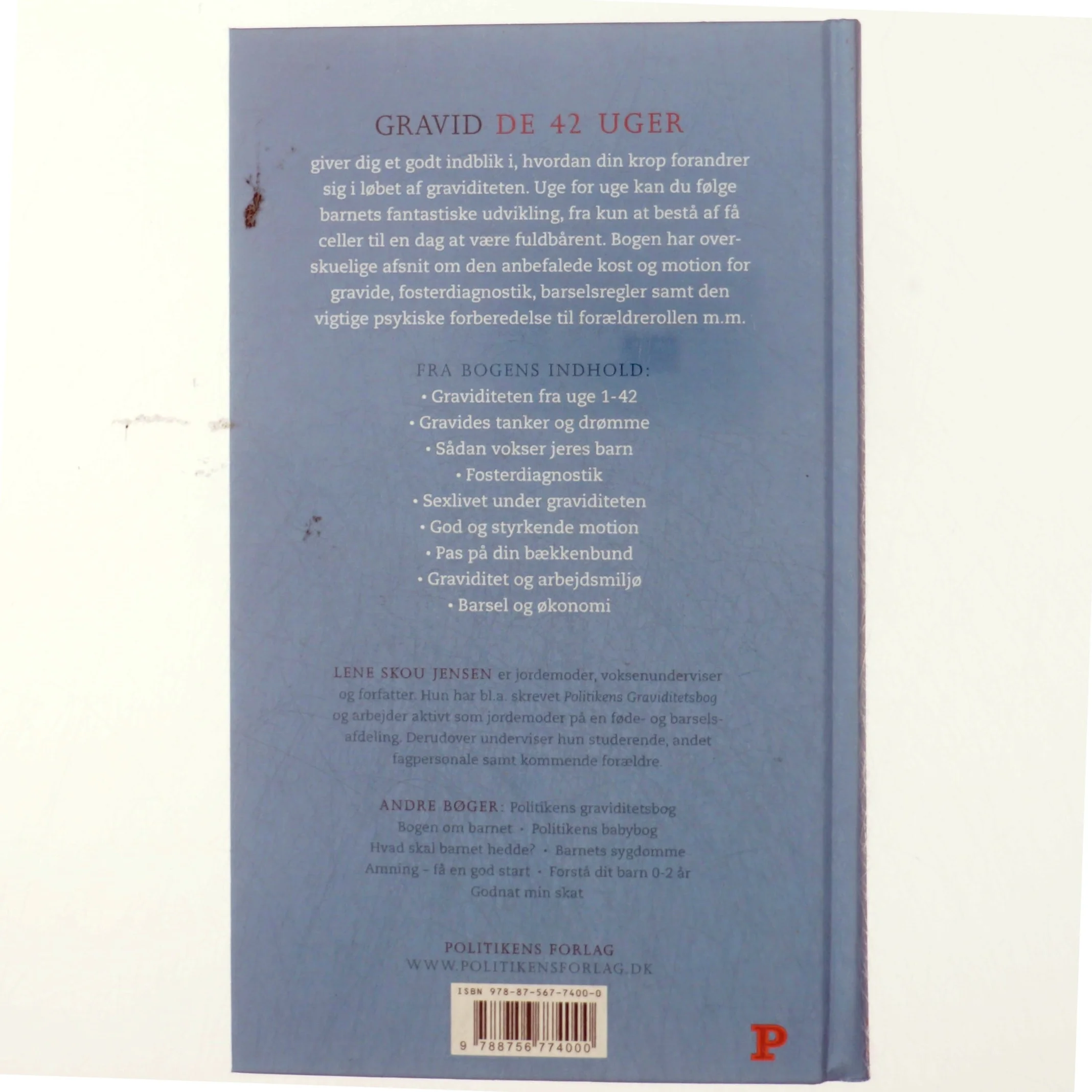 Gravid : de 42 uger af Lene Skou Jensen (Bog)