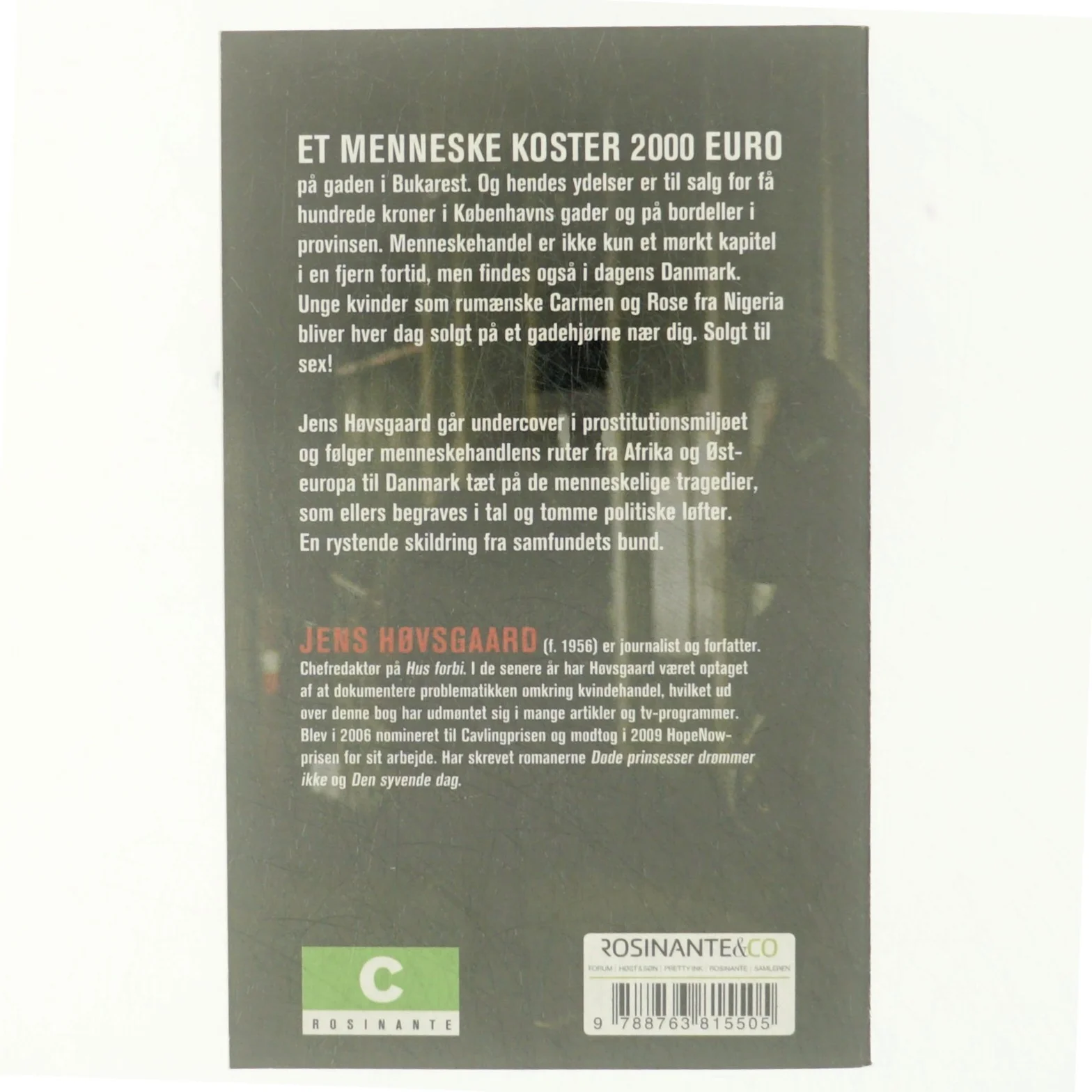 Solgt til sex : menneskehandlens ofre og bagmænd af Jens Høvsgaard (Bog)