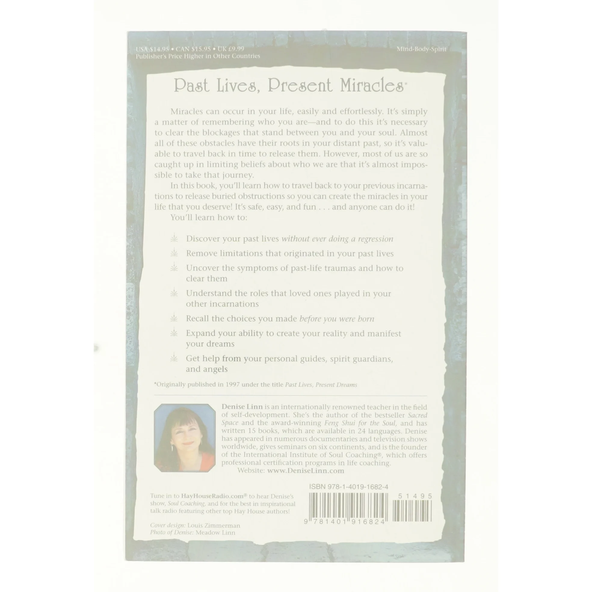 Past Lives Present Miracles (Paperback) af Linn, Denise (Bog)