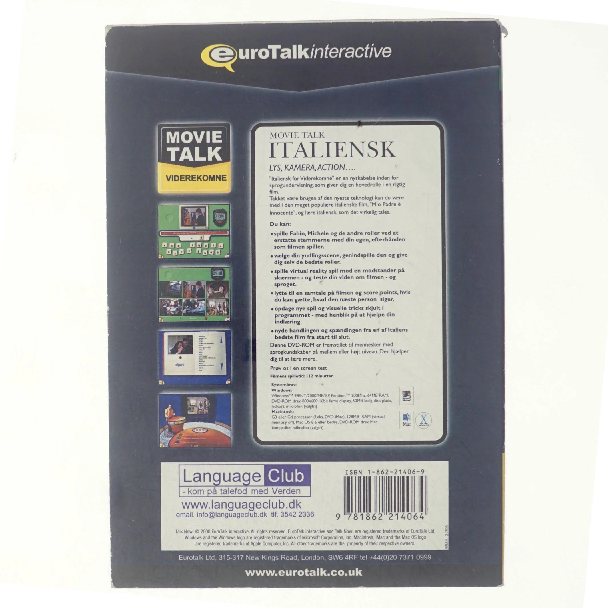 Advanced Italian DVD-ROM. af EuroTalk (Bog)