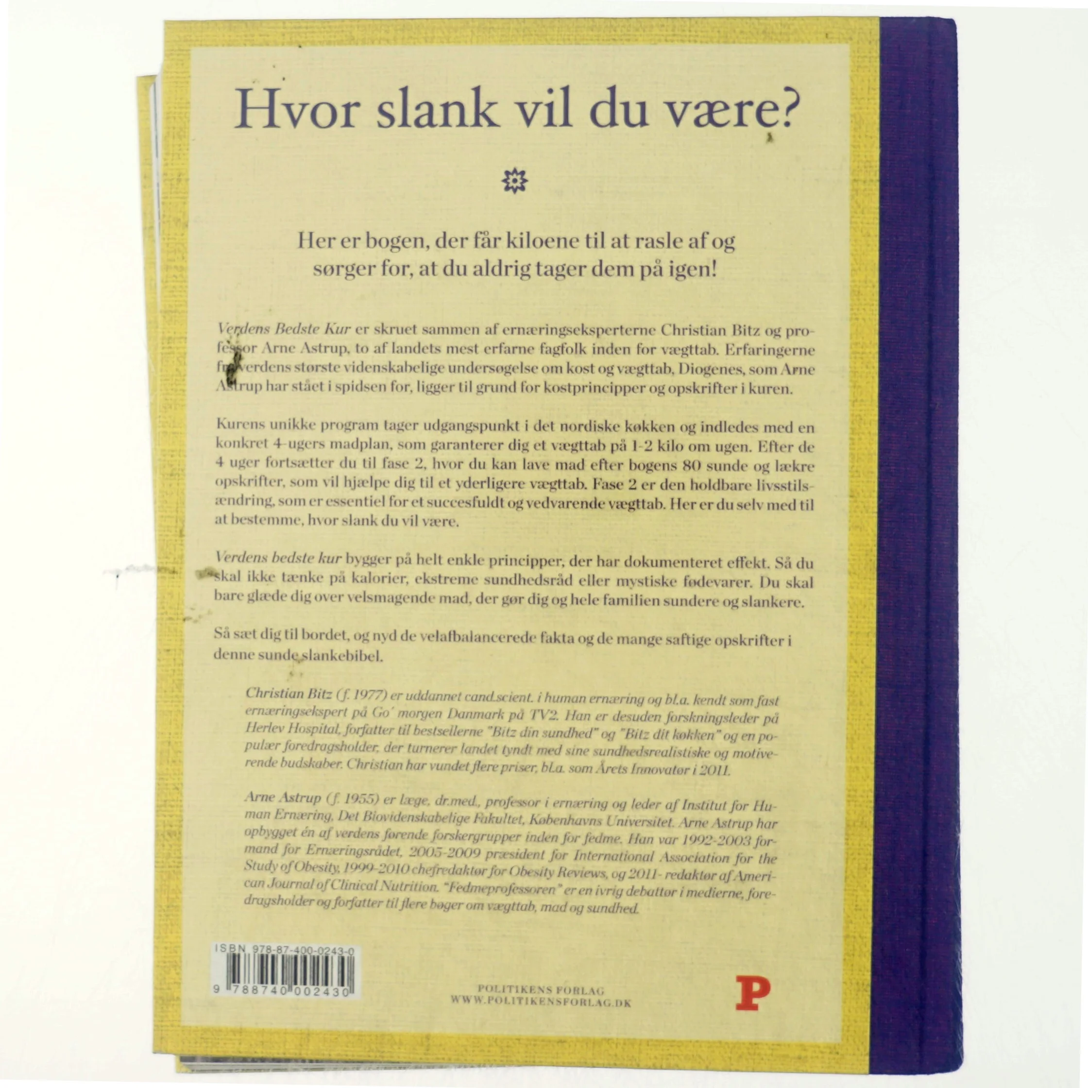 Verdens bedste kur : vægttab der holder af Christian Bitz (Bog)