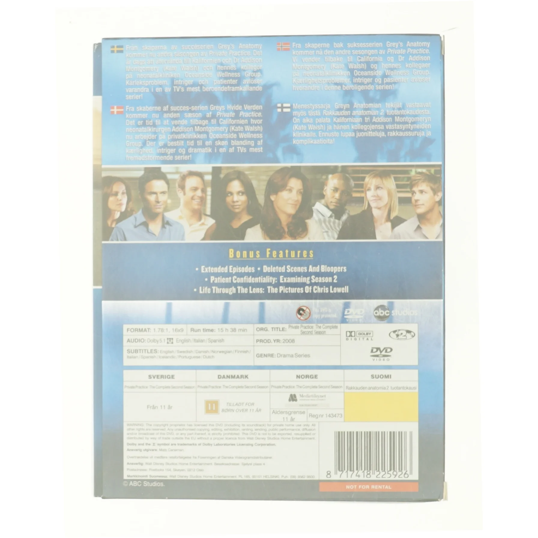 Private Practice - Saeson 2 fra DVD