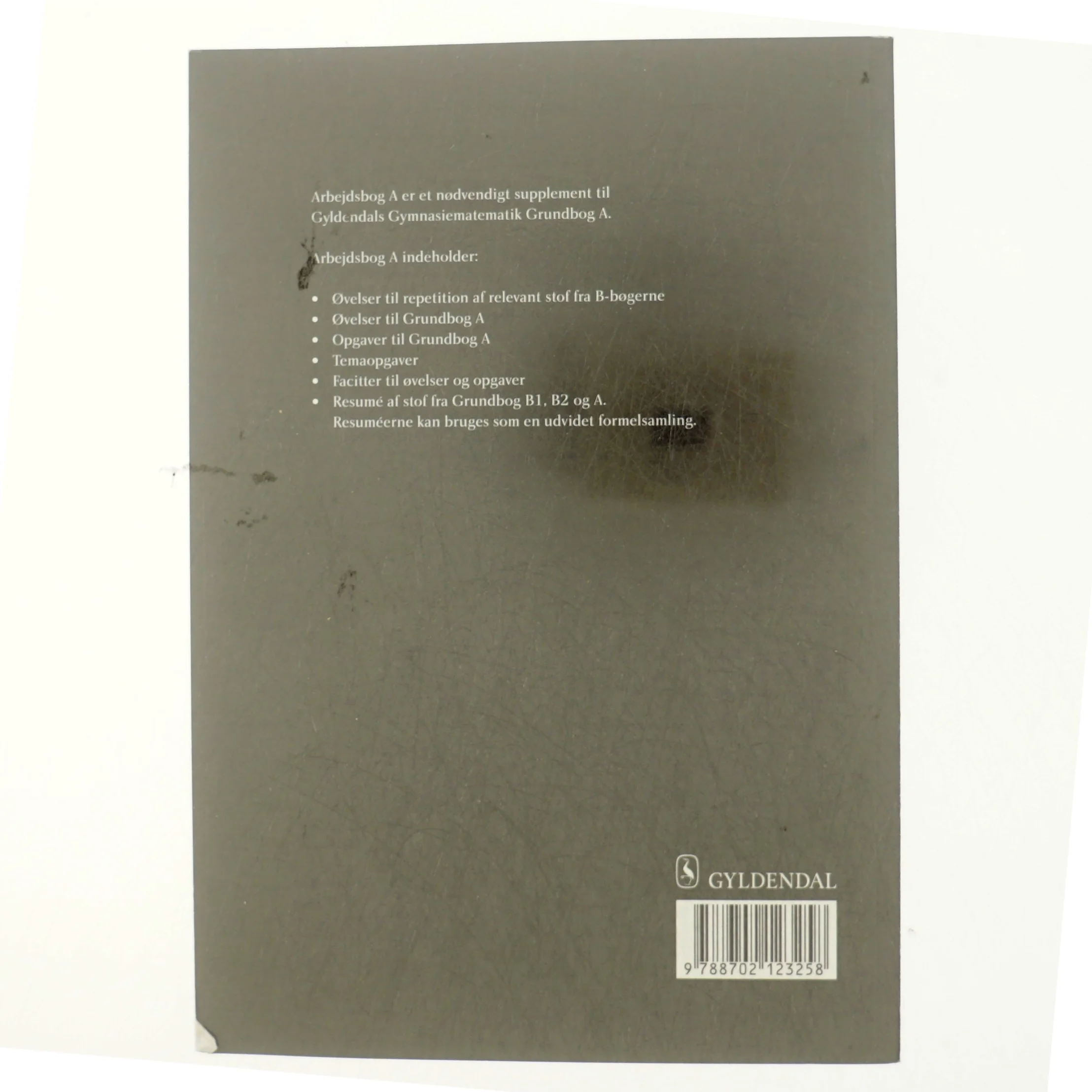 Gyldendals gymnasiematematik : grundbog A. Arbejdsbog (Grundbog A) af Flemming Clausen (f. 1943) (Bog)