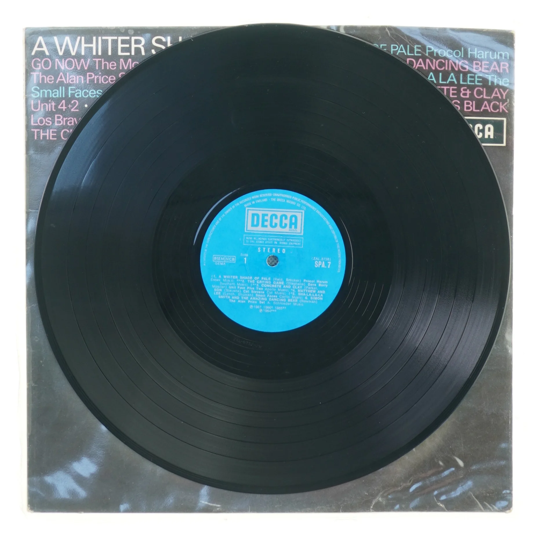 Whiter shade fra Decca (str. 30 cm)