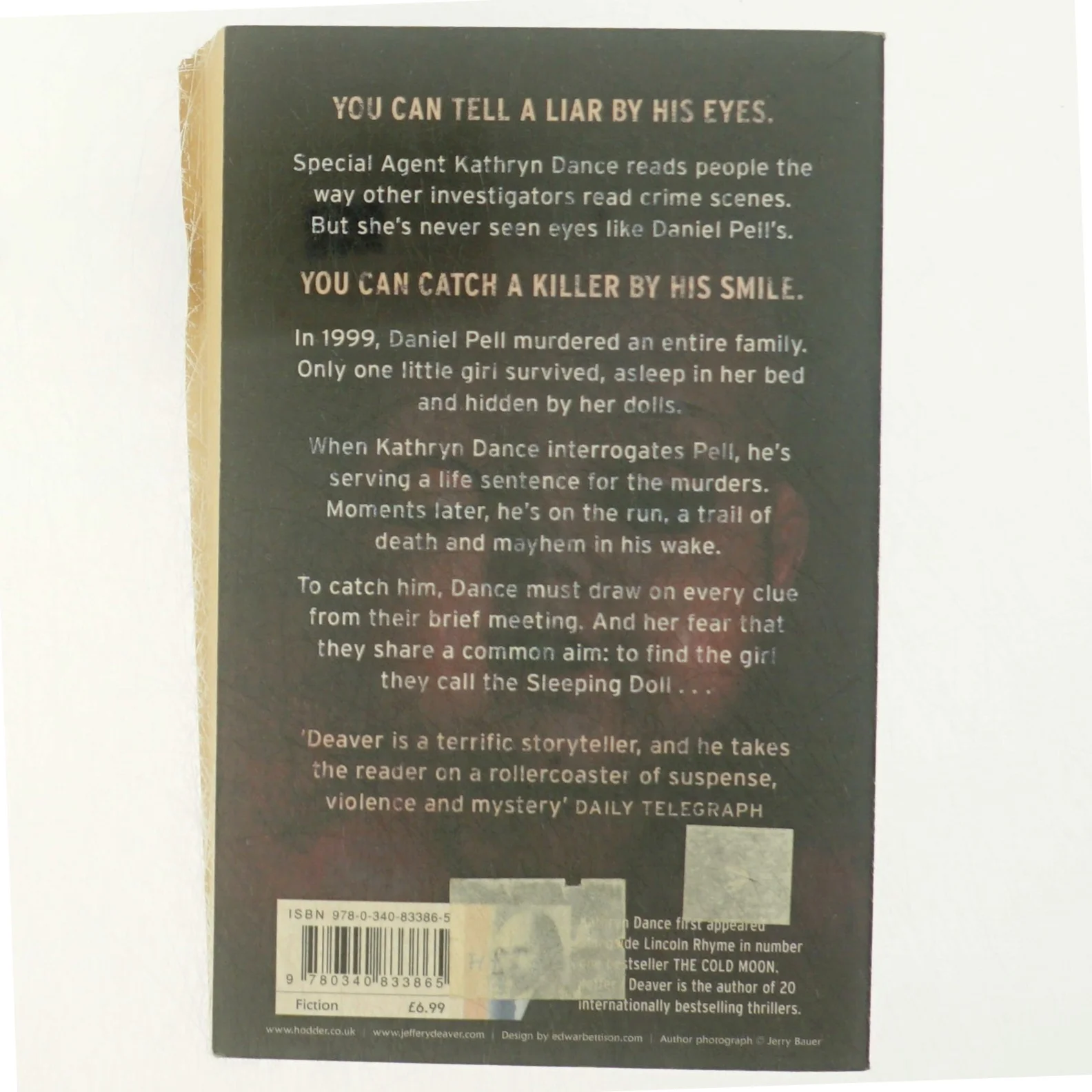 The sleeping doll af Jeffery Deaver (Bog)