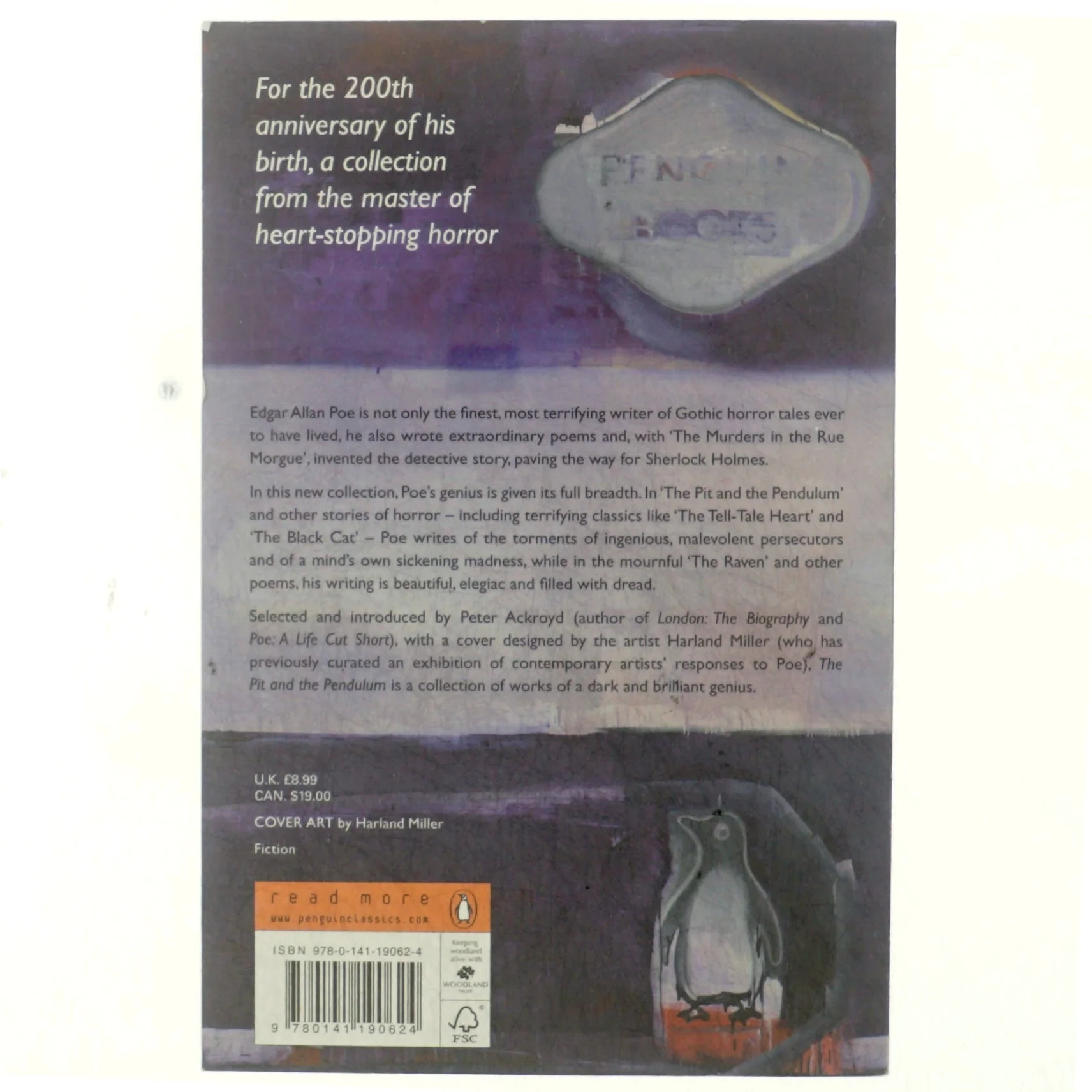 The Pit and the Pendulum af Edgar Allan Poe (Bog)