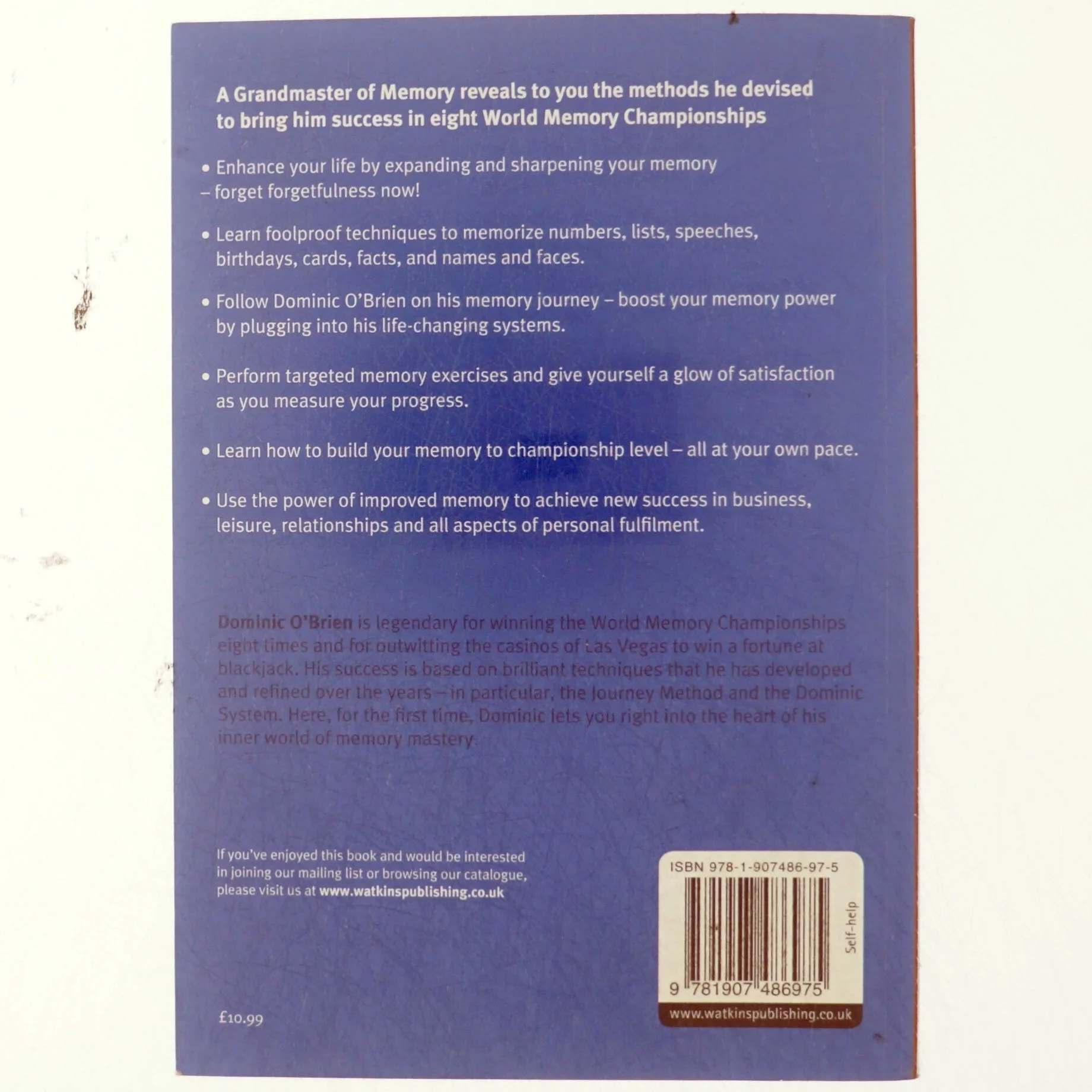 You Can Have an Amazing Memory af Dominic O'Brien (Bog)