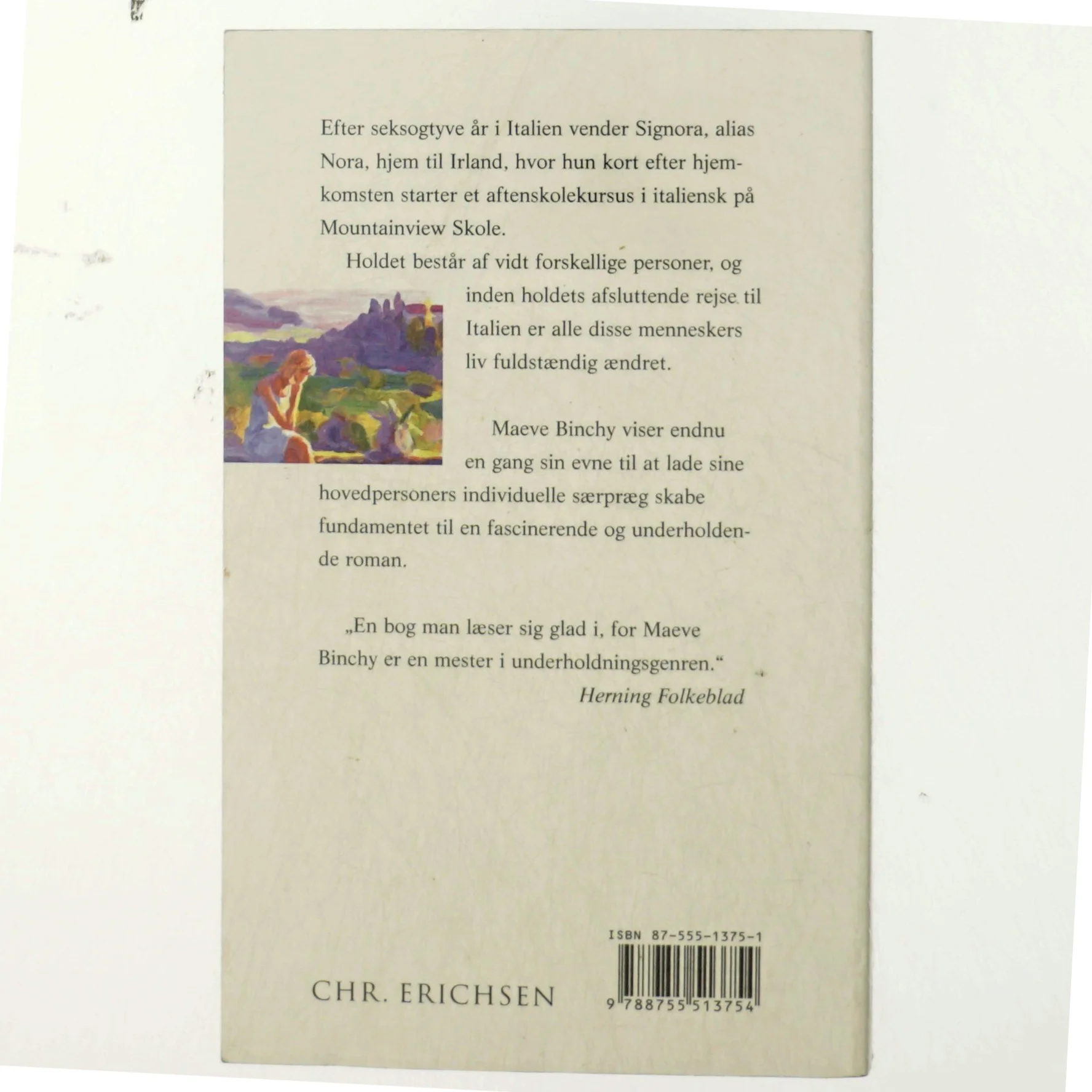 Den italienske klasse af Maeve Binchy (Bog)