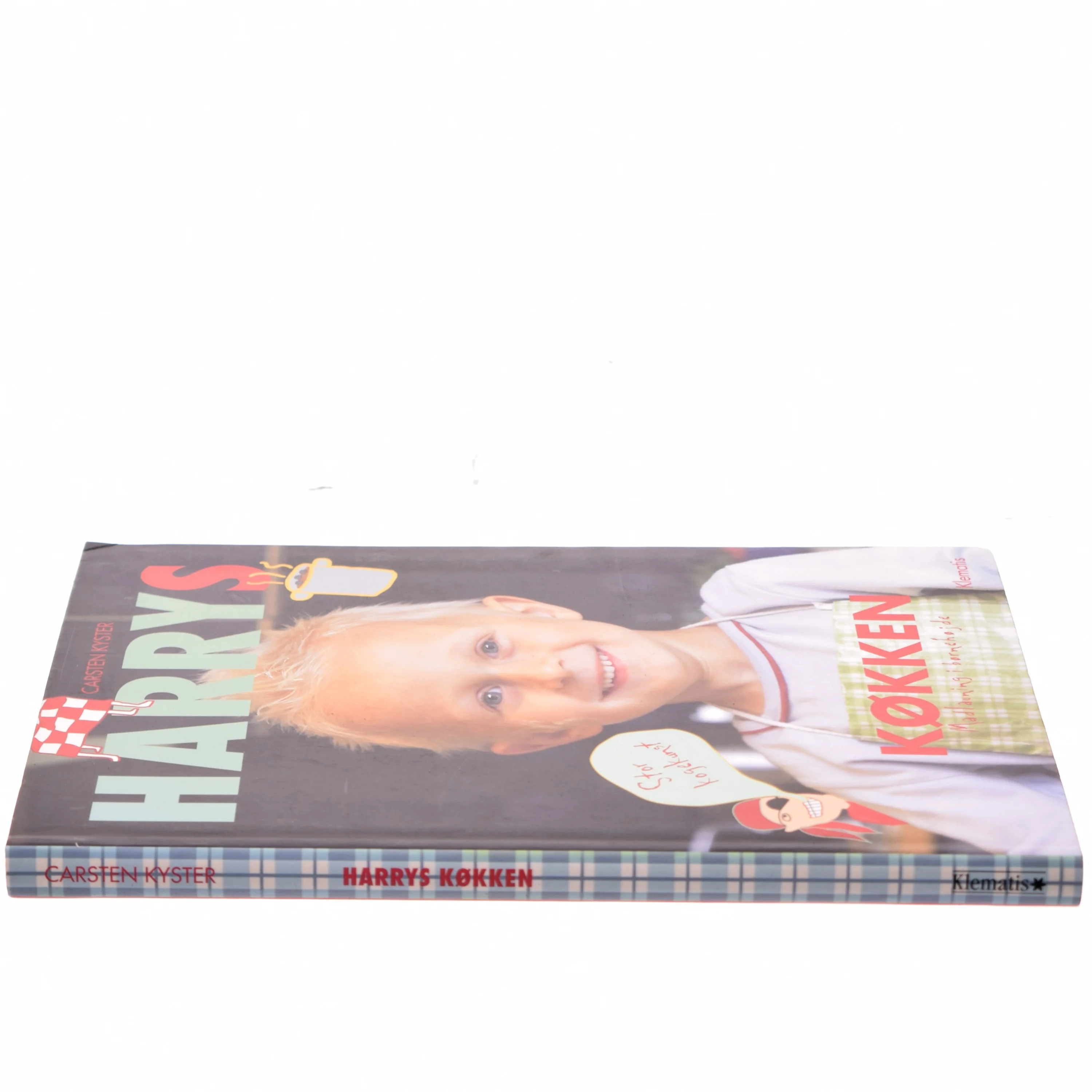 Harrys køkken : madlavning i børnehøjde af Carsten Kyster (Bog)