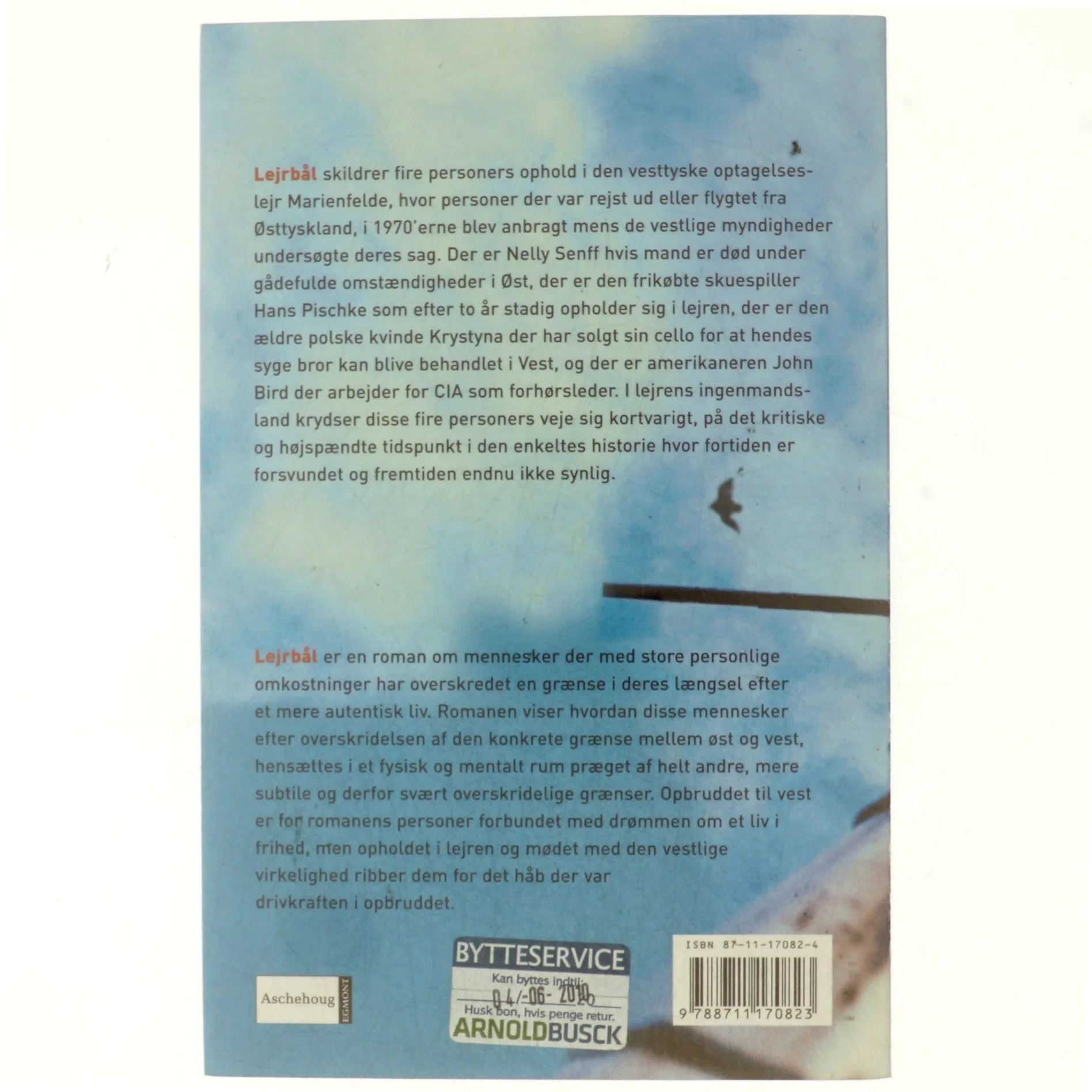 Lejrbål : roman af Julia Franck (Bog)