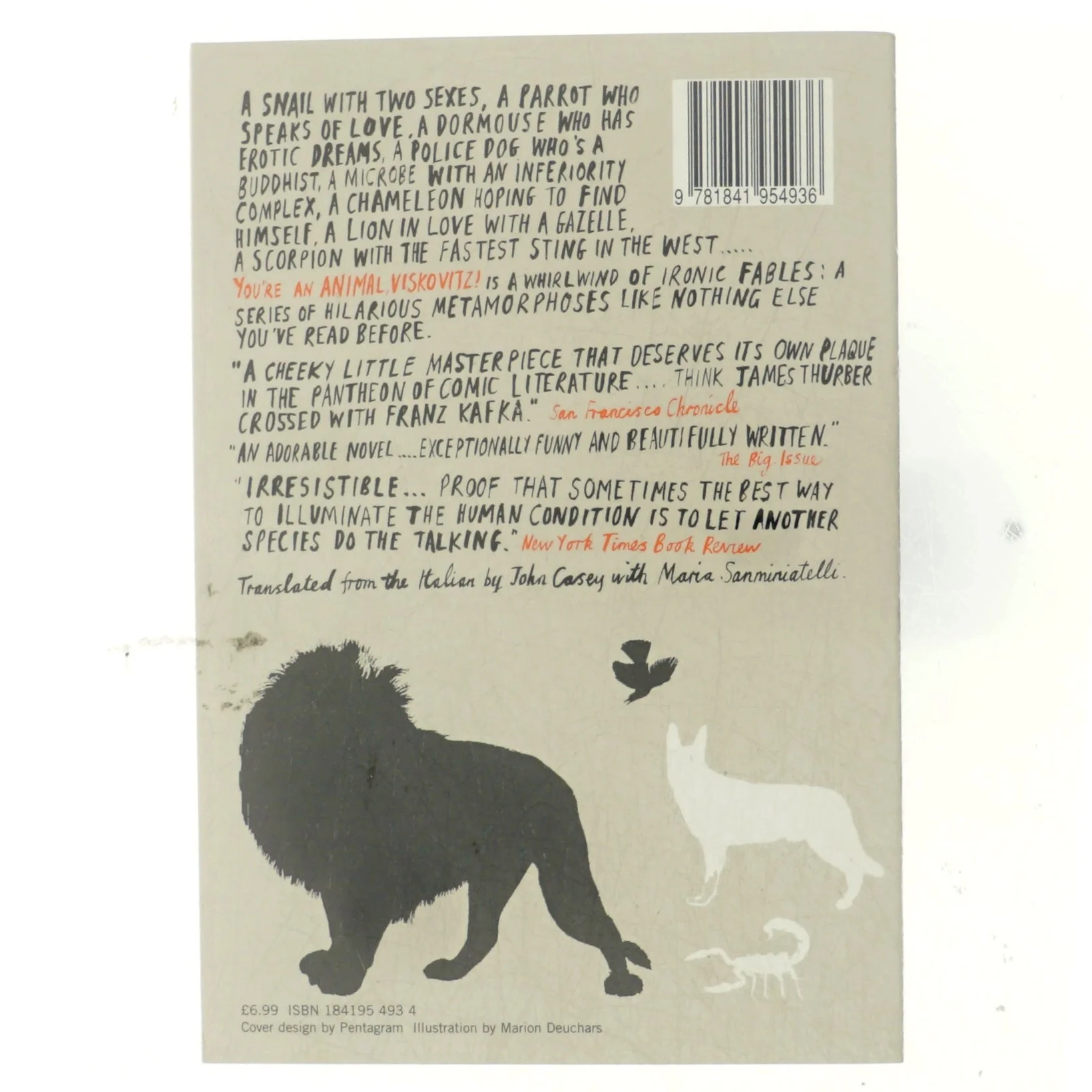 You're an Animal, Viskovitz! af Alessandro Boffa (Bog)