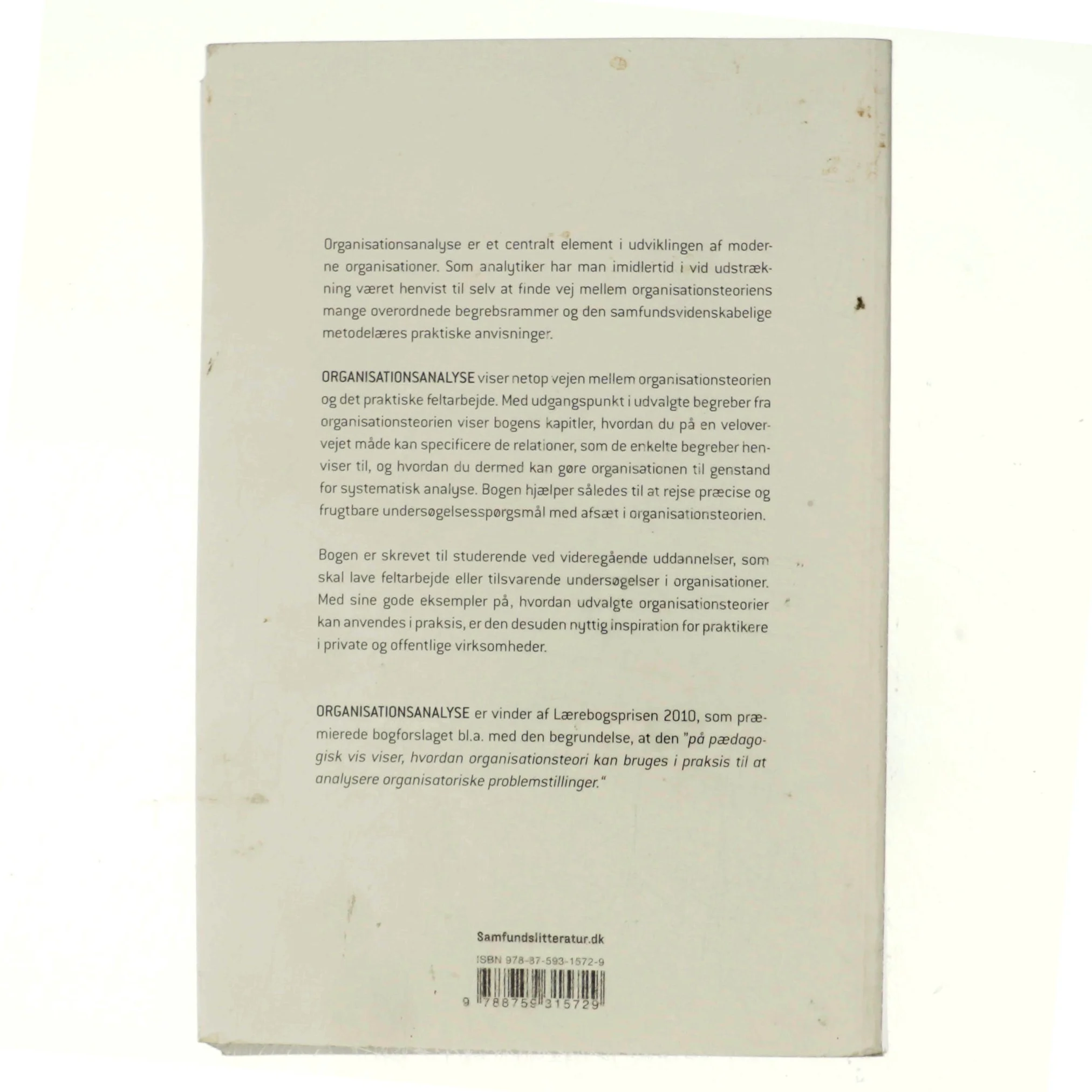 Organisationsanalyse af Christian Frankel, Kjeld Schmidt (ed.) (Bog)