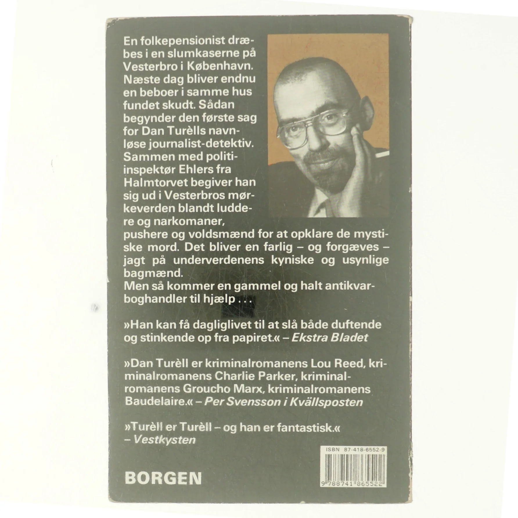 Mord i mørket : kriminalroman af Dan Turèll (Bog)
