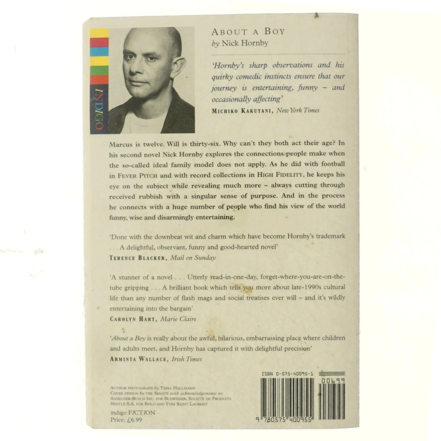 About a boy af Nick Hornby (Bog)