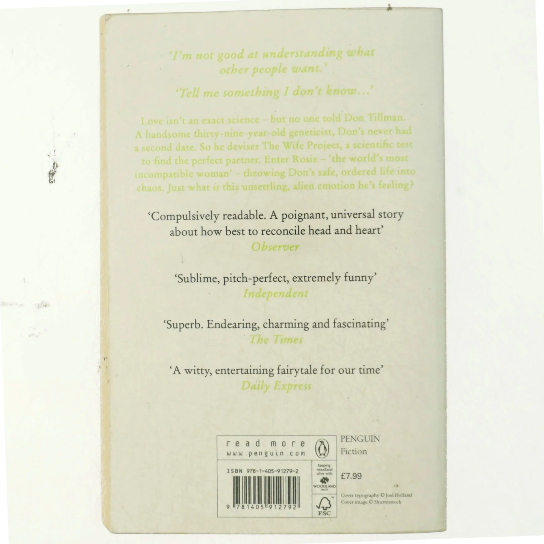 The Rosie project (Læsekredssæt) af Graeme Simsion (Bog)