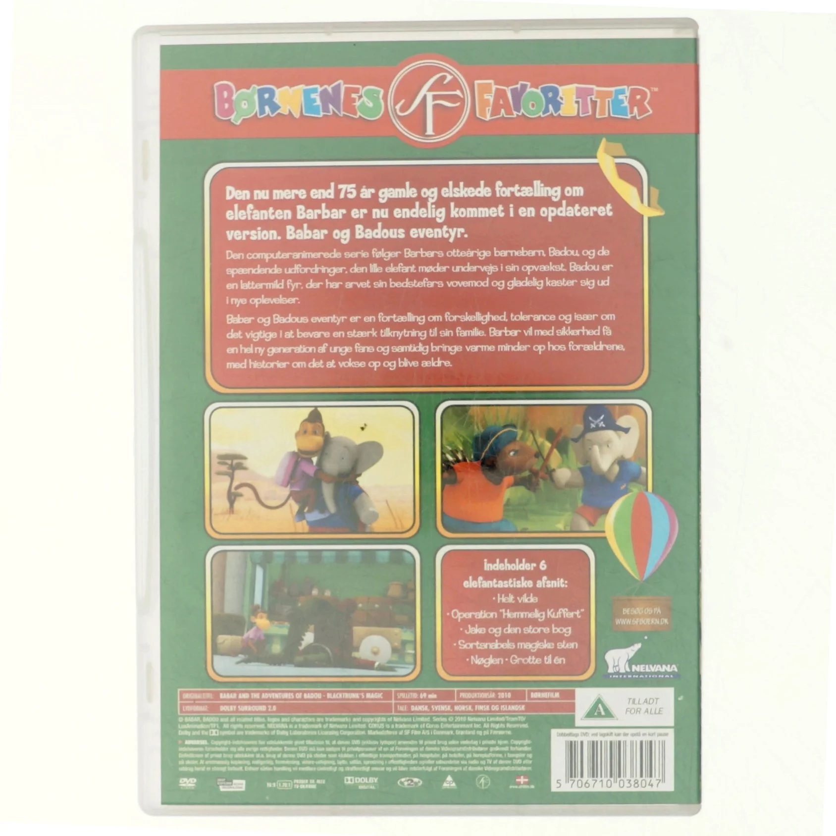 Babar og sortsnabels magiske sten