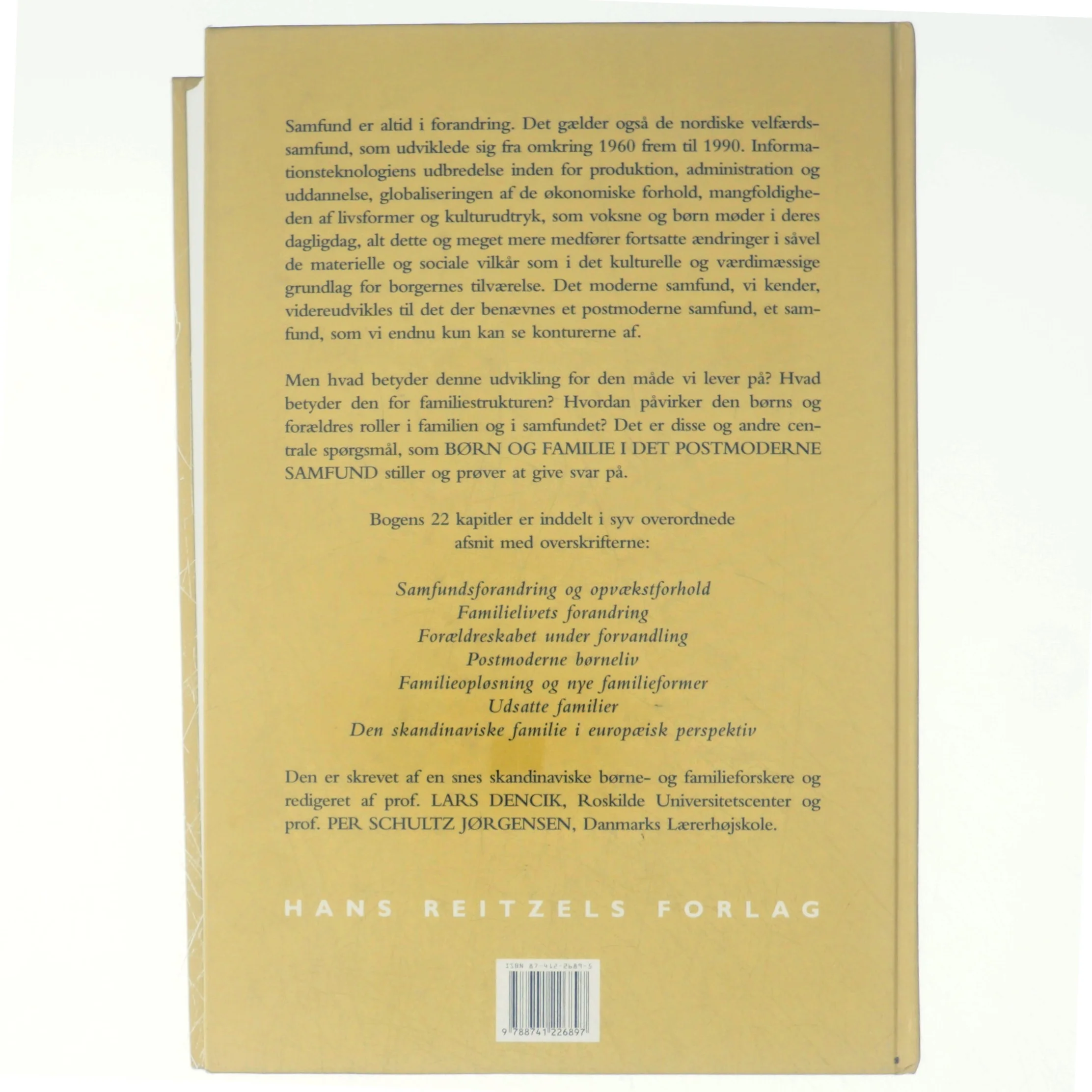 Børn og familie i det postmoderne samfund (Bog)