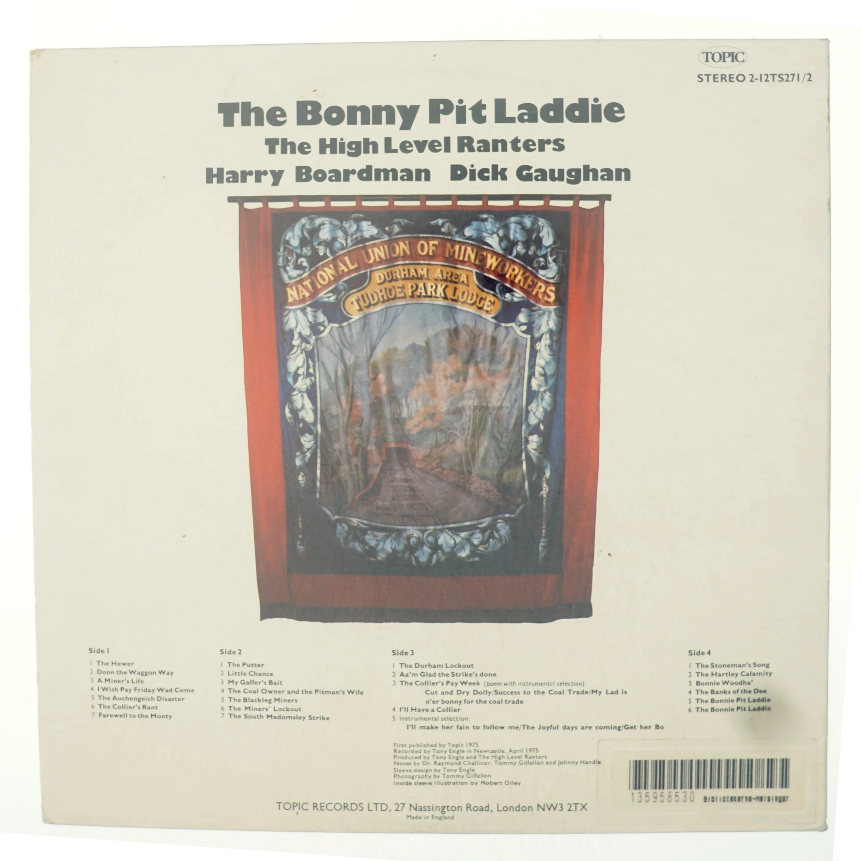 The Bonny Pit Laddies, The High level Ranters