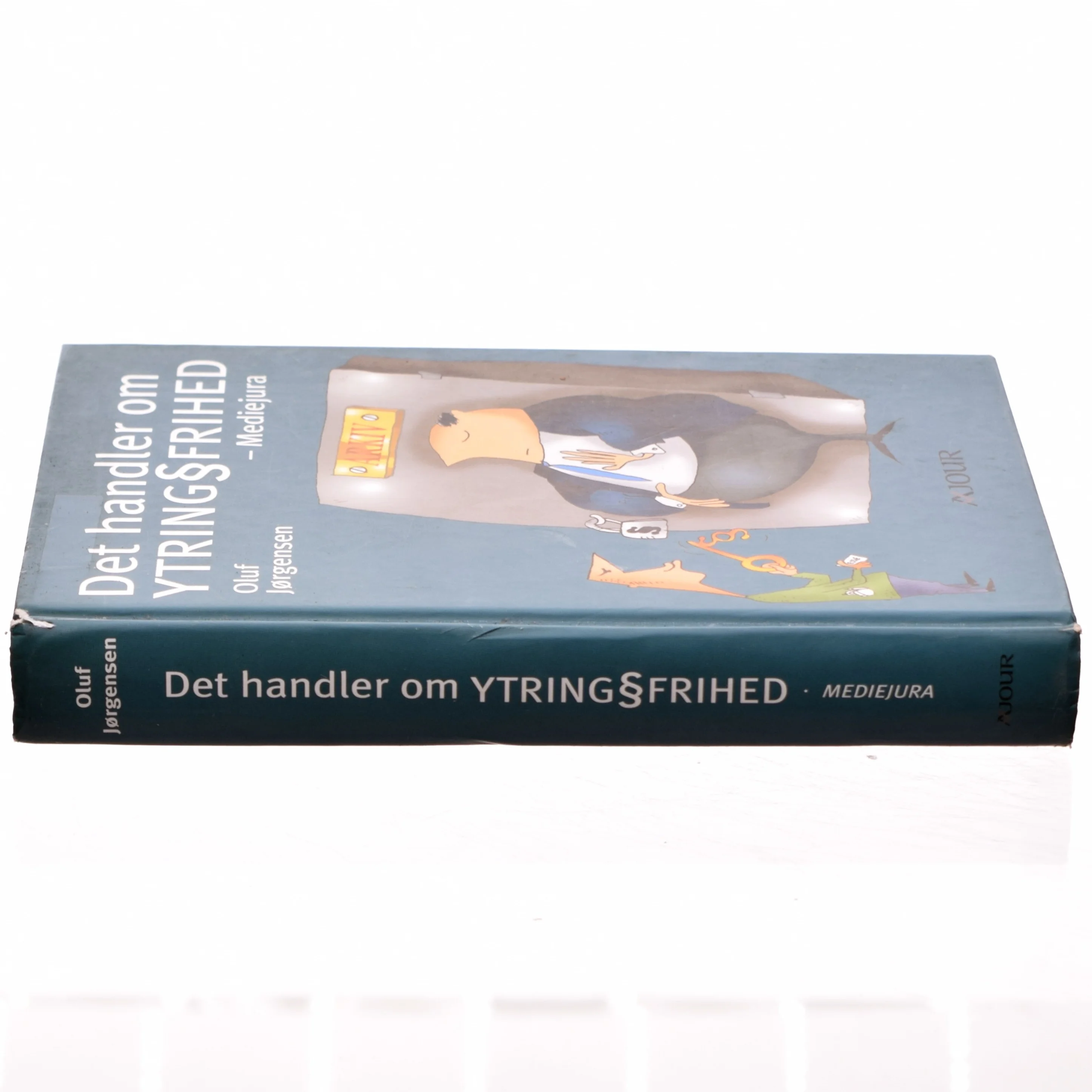 Det handler om ytringsfrihed : mediejura af Oluf Jørgensen (f. 1947) (Bog)