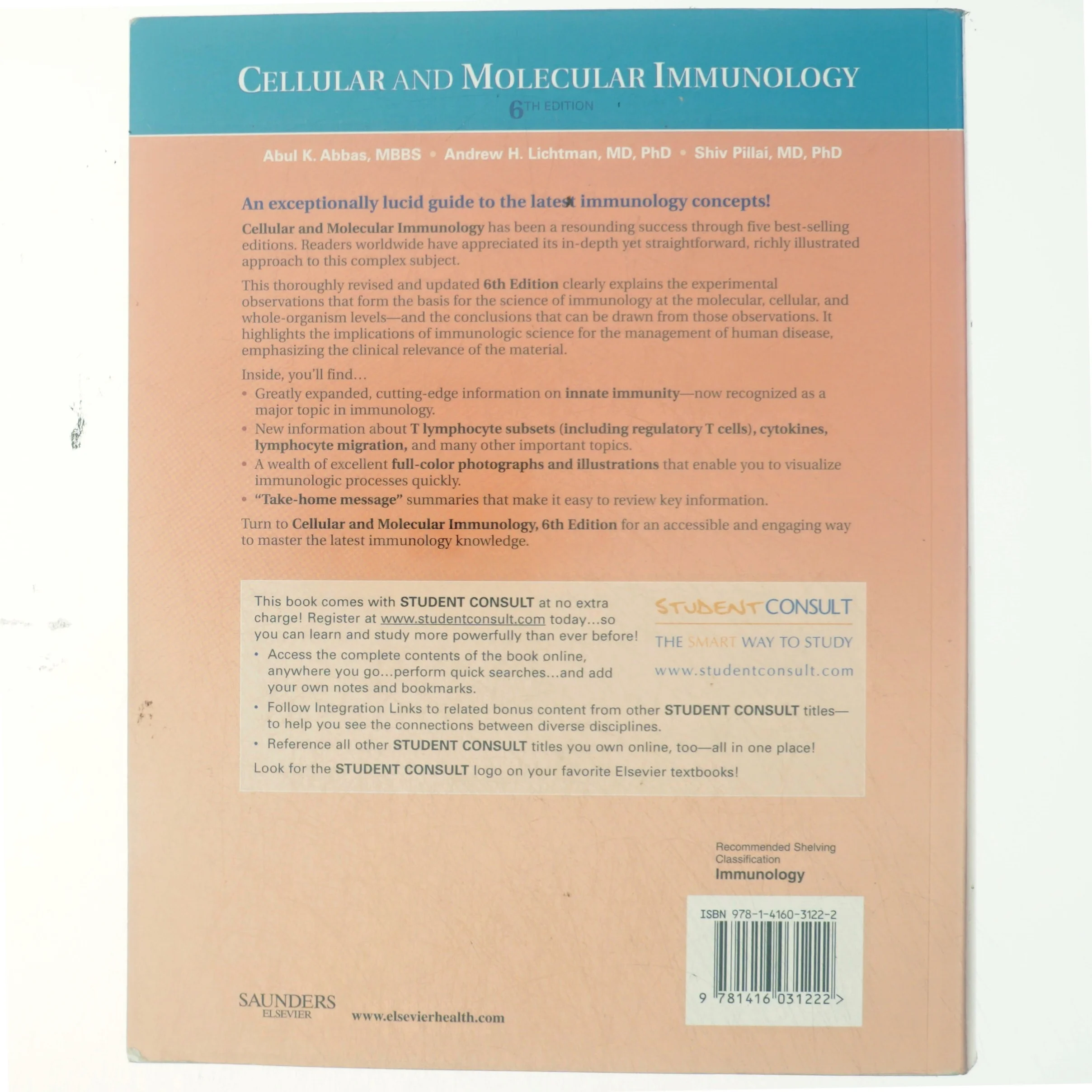 Cellular and molecular immunology (Bog)