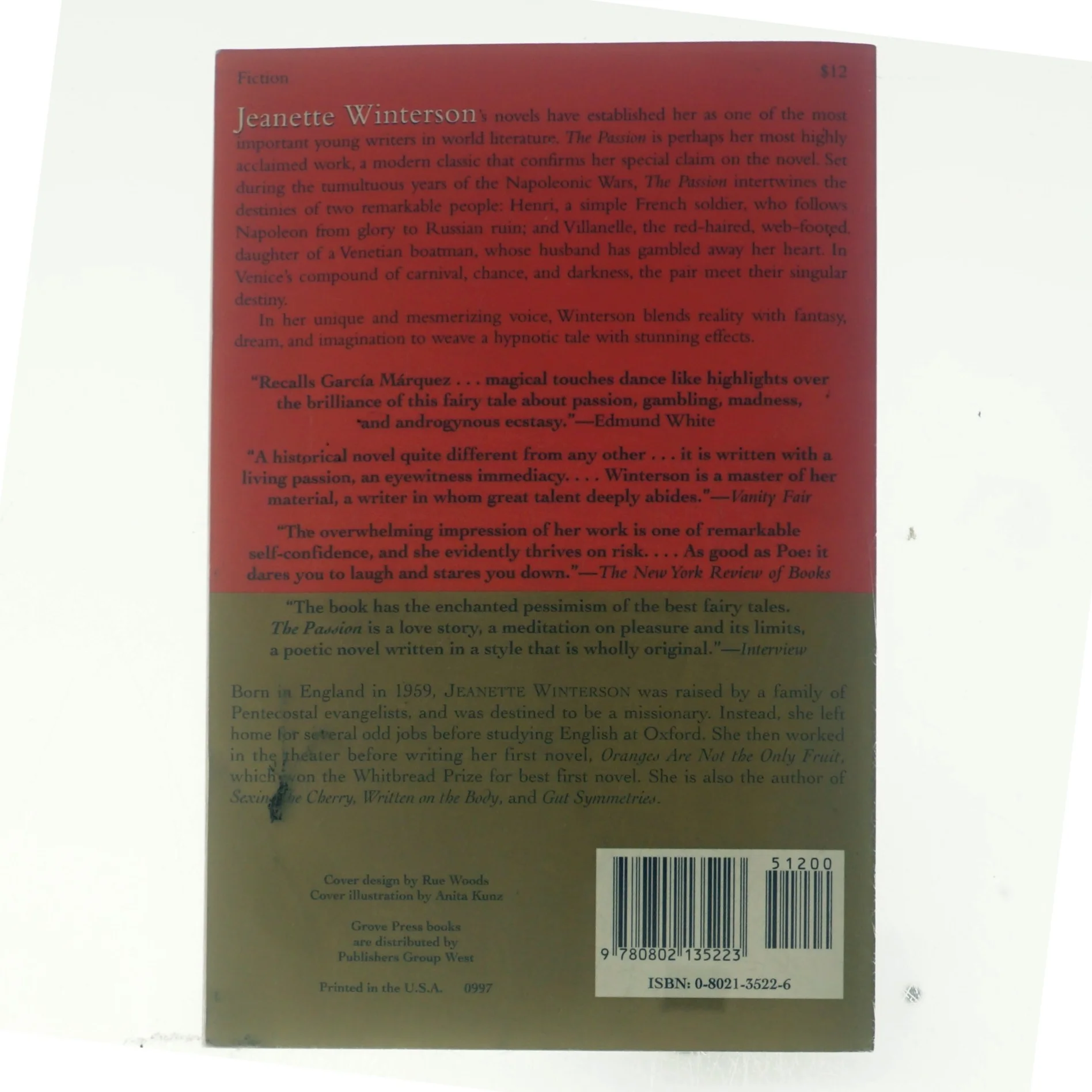 The passion af Jeanette Winterson (Bog)