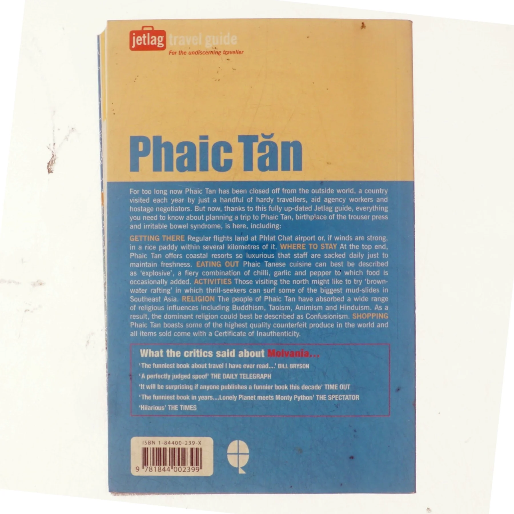 Phaic Tan : sunstroke on a shoestring (Bog)