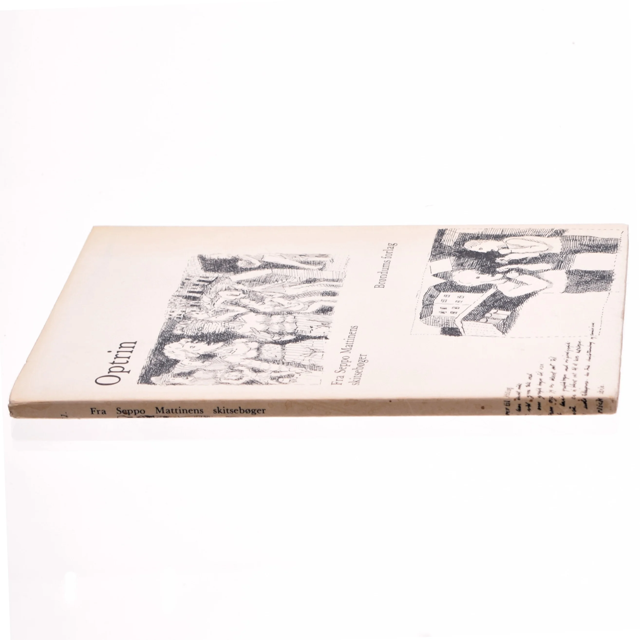 Optrin fra Seppo Mattinens skitsebog