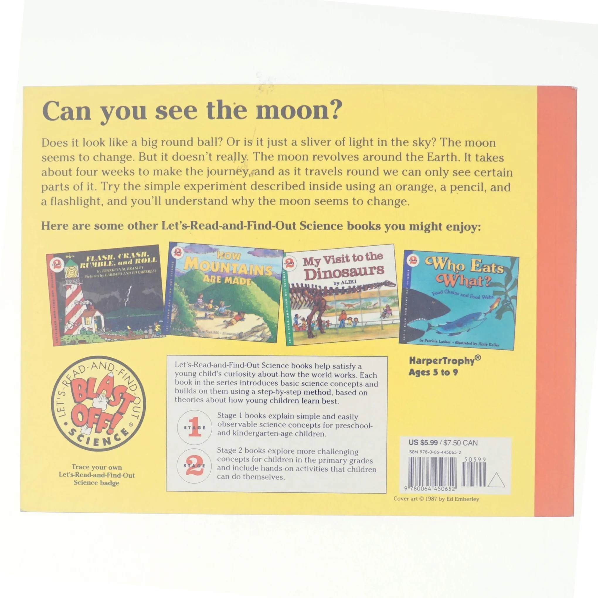 The Moon Seems to Change af Franklyn M. Branley (Bog)