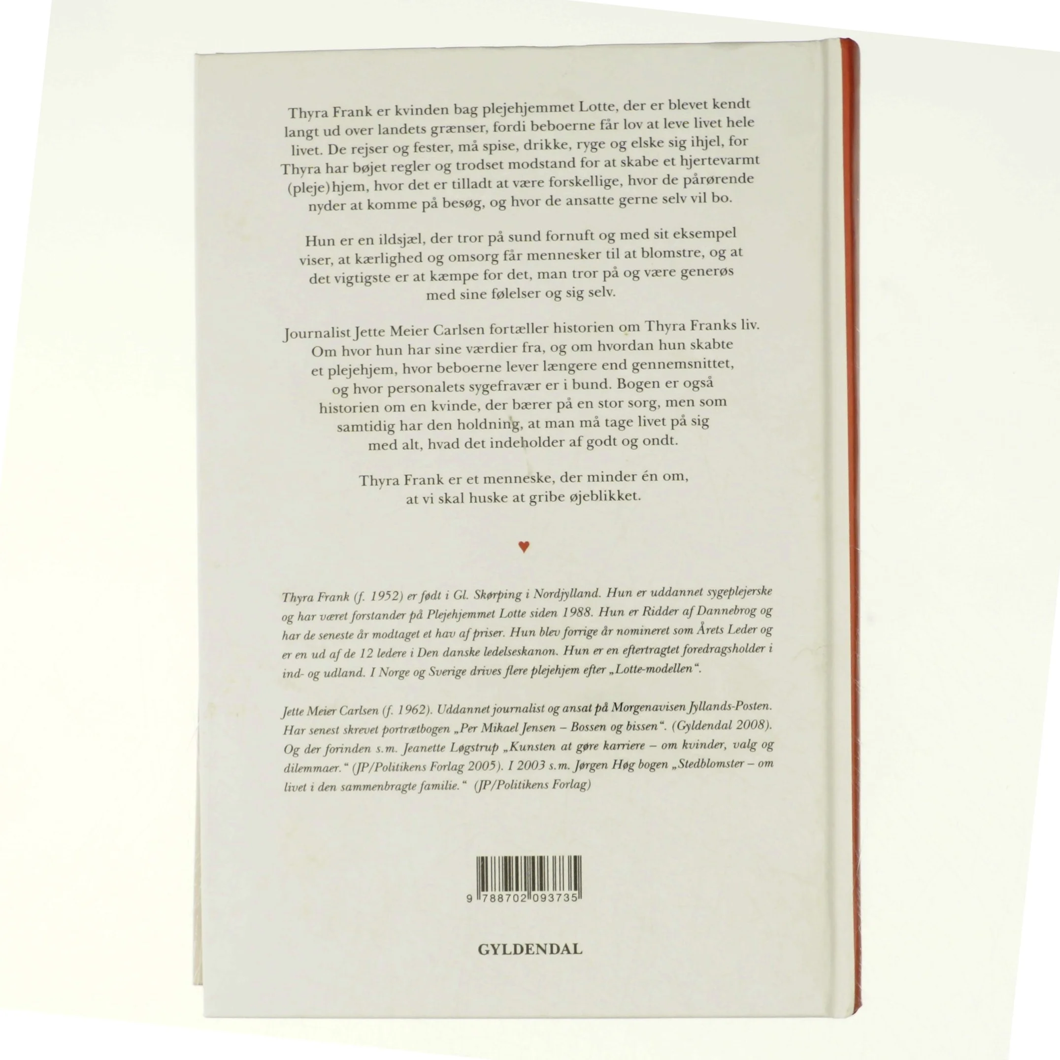 Thyra Frank af Jette Meier Carlsen (Bog)