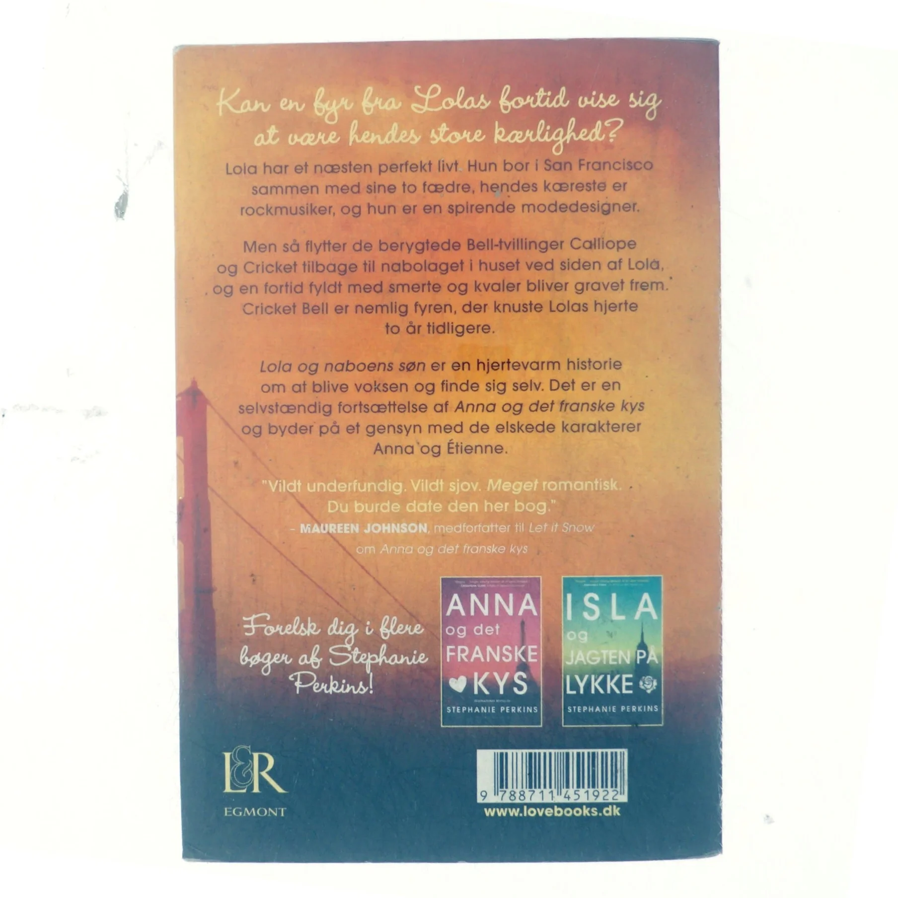 Lola og naboens søn af Stephanie Perkins (Bog)