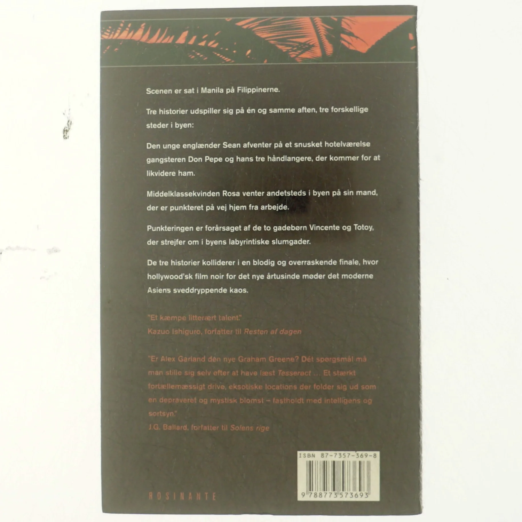 Tesseract : roman af Alex Garland (Bog)