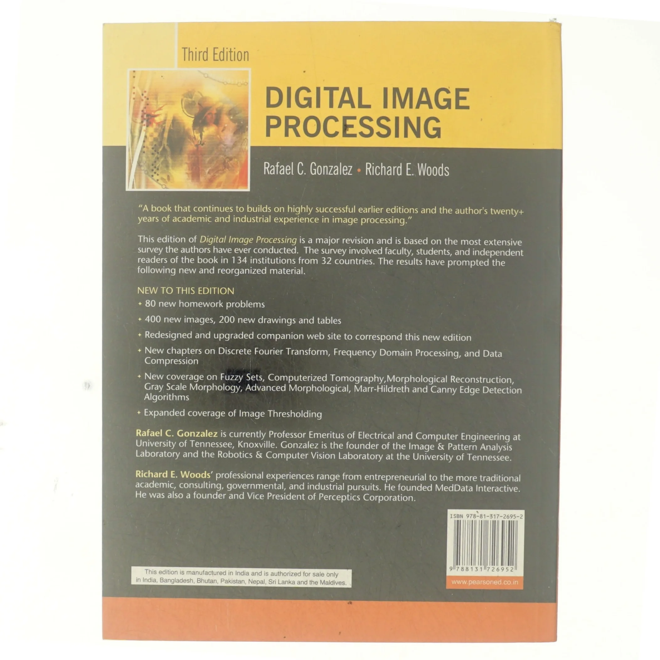 Digital Image Processing af Rafael C Gonzalez (Bog)