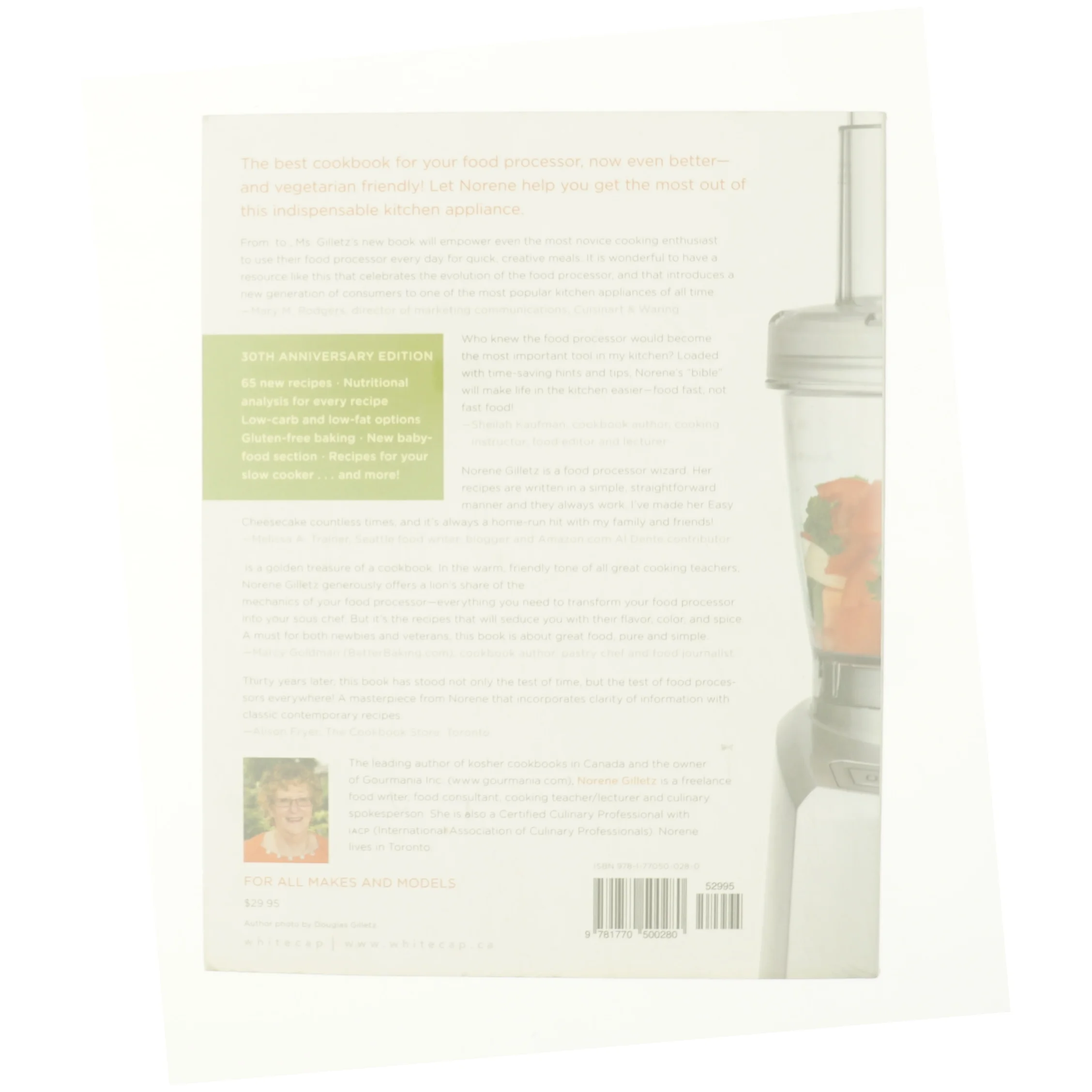 Bible (Whitecap): the New Food Processor Bible (Edition 4) (Paperback) af Norene Gilletz (Bog)