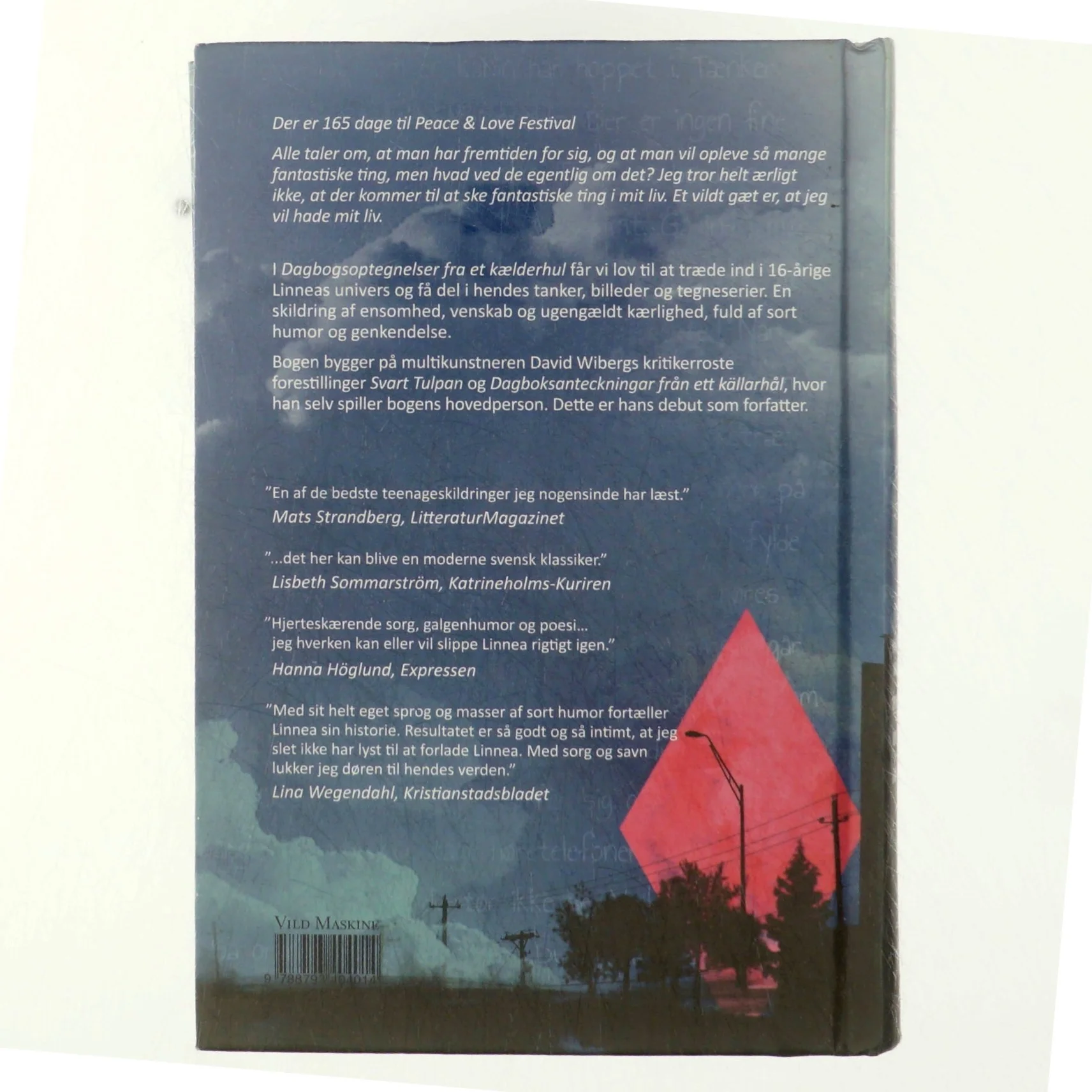 Dagbogsoptegnelser fra et kælderhul af David Wiberg (Bog)