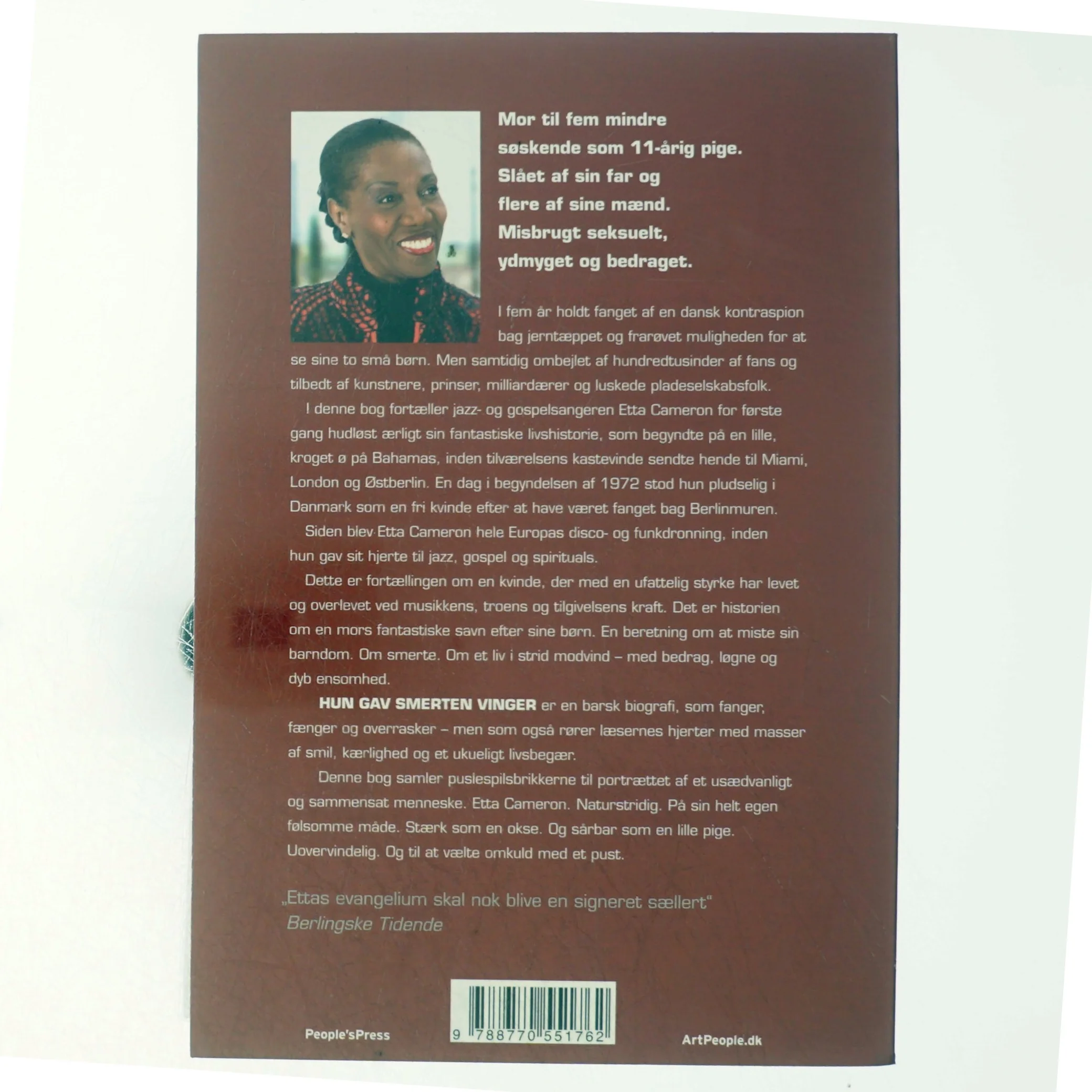 Etta Cameron : hun gav smerten vinger af Bo Østlund (Bog)