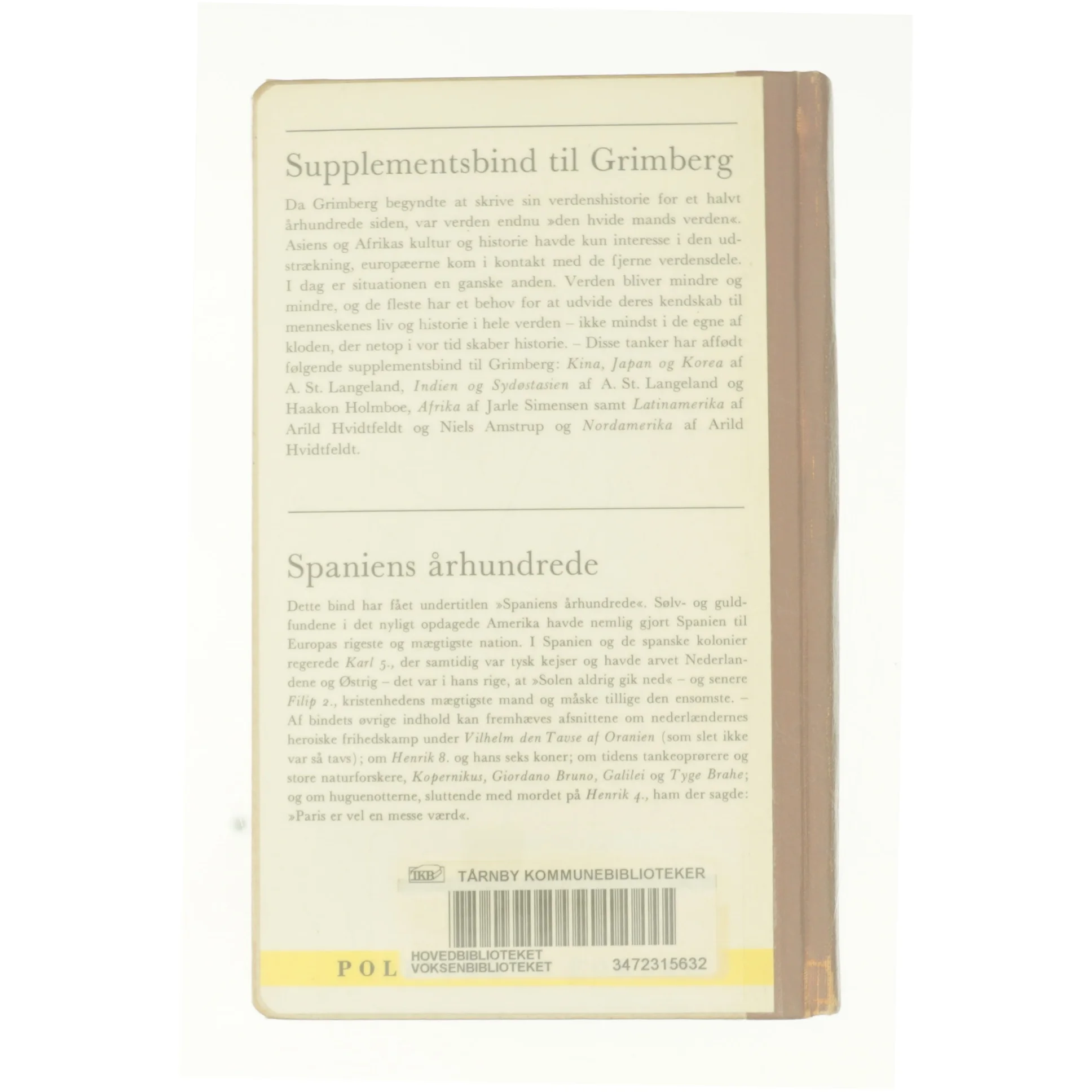 Verdens historien af Carl Grimberg