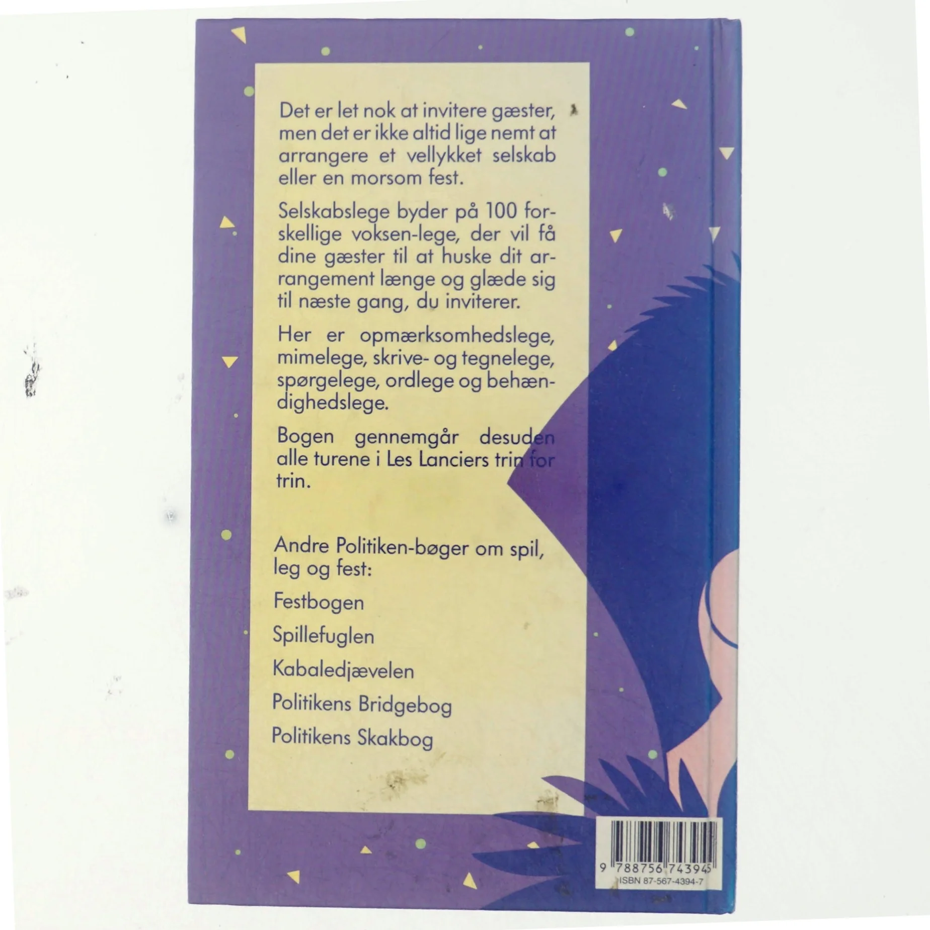 Selskabslege og Les Lanciers af Niels Ebbe Bindslev (Bog)