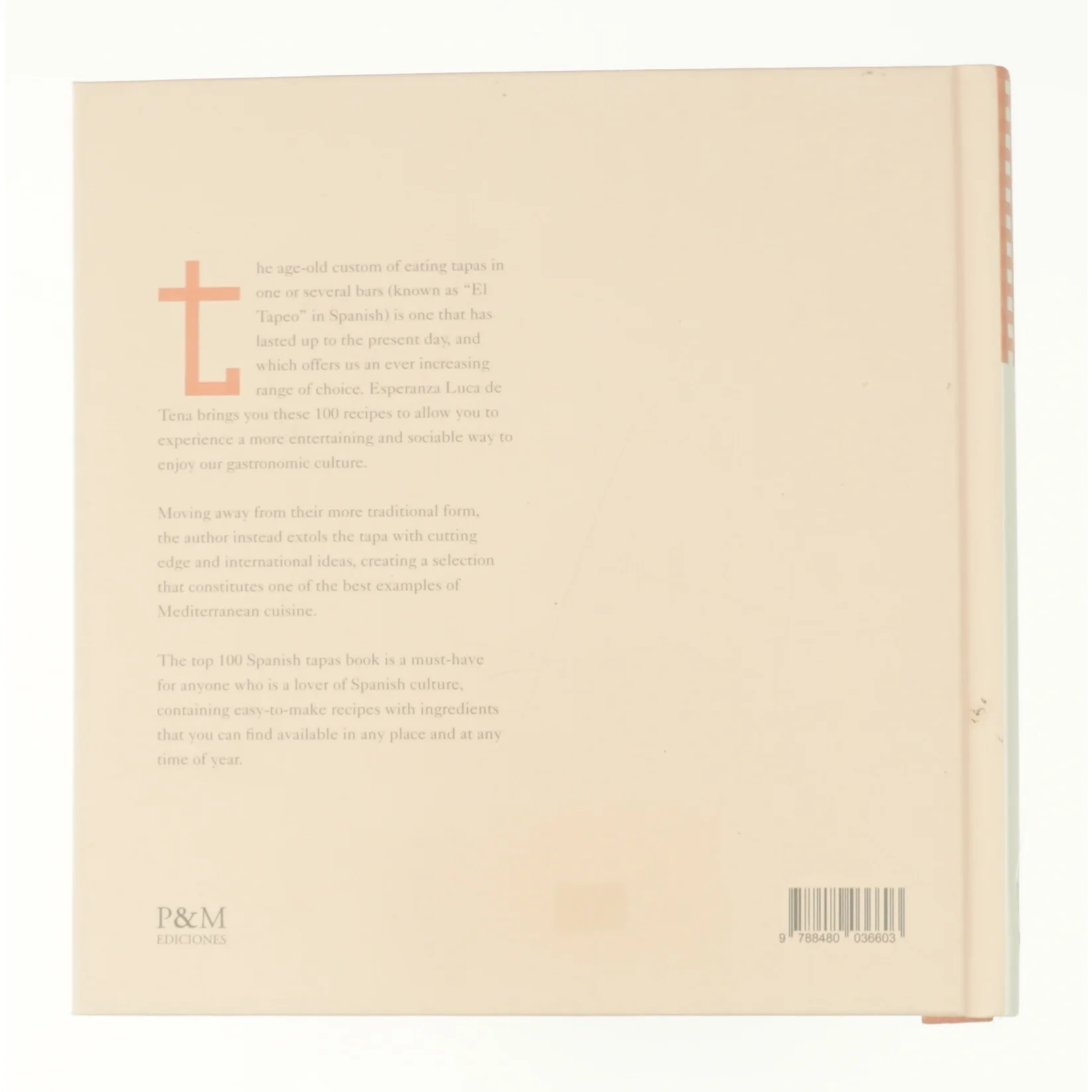 The Top 100 Tapas of Spanish Cuisine af Esperanza Luca De Tena (Bog)