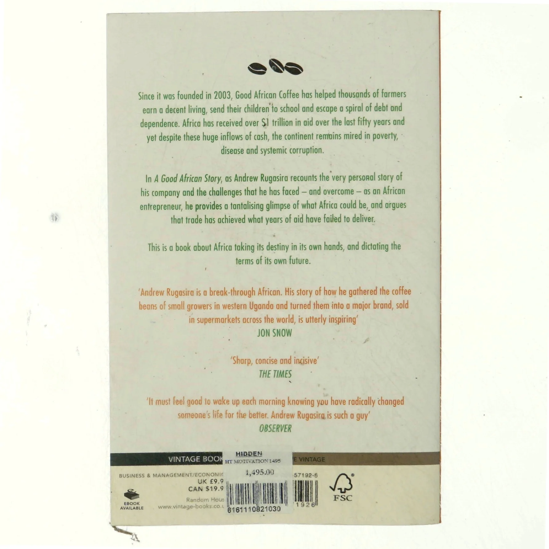 A good African story af Andrew Rugasira