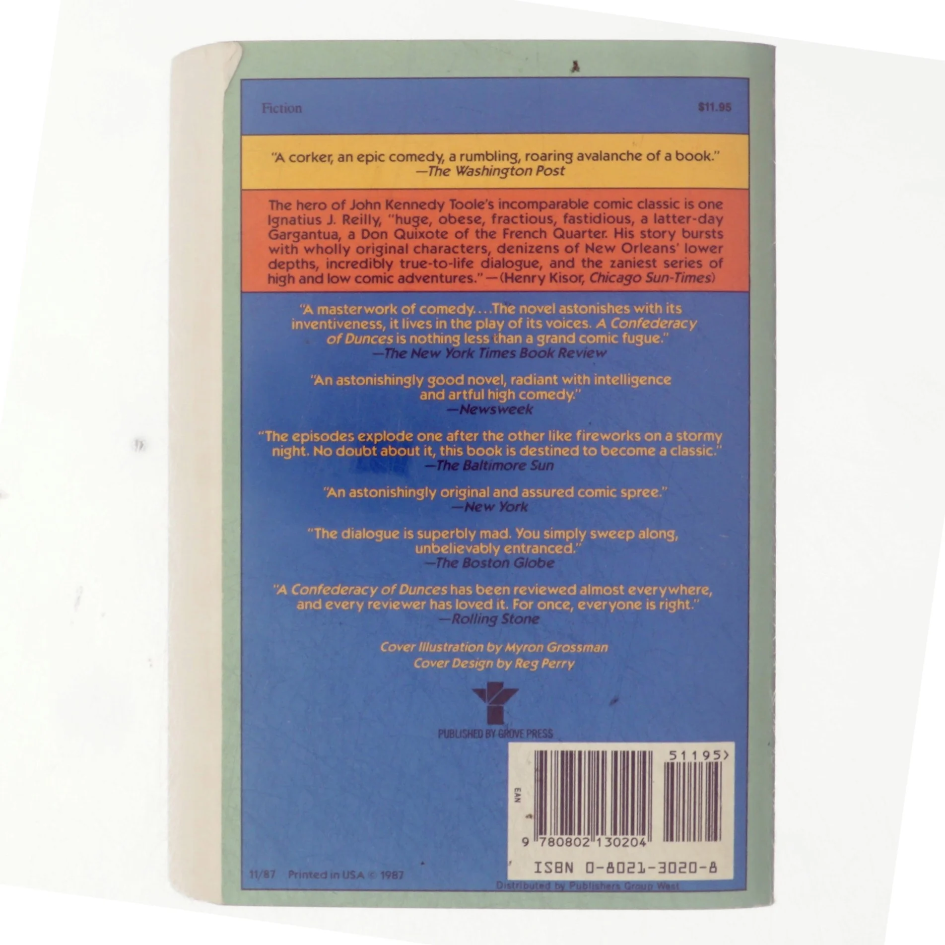 A Confederacy of Dunces af John Kennedy Toole (Bog)