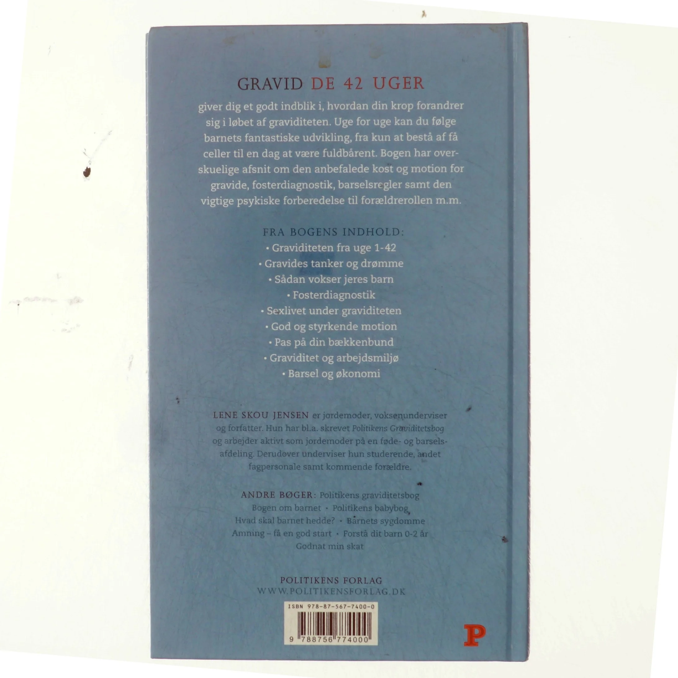 Gravid : de 42 uger af Lene Skou Jensen (Bog)