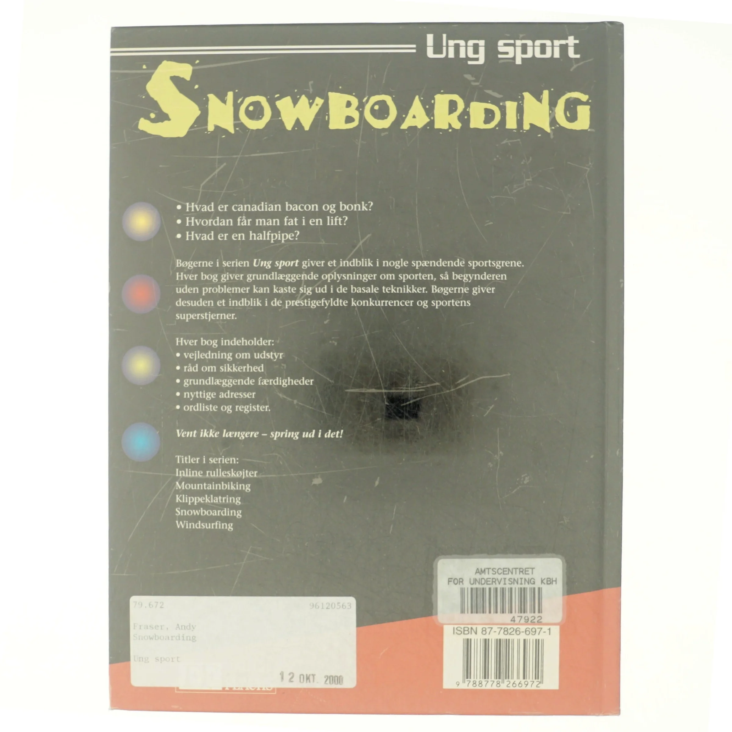 Snowboarding af Andy Fraser (Bog)