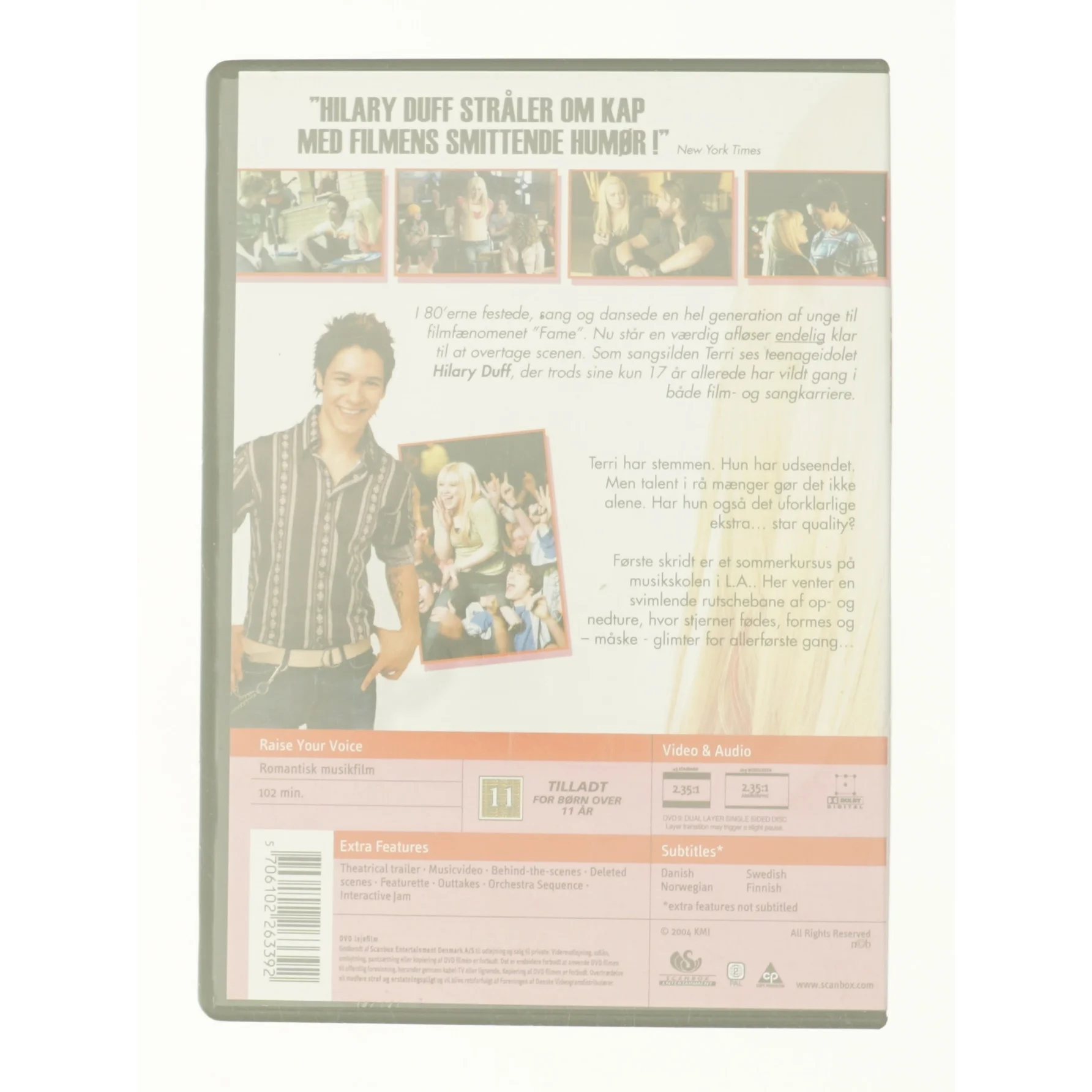 Raise your voice fra DVD